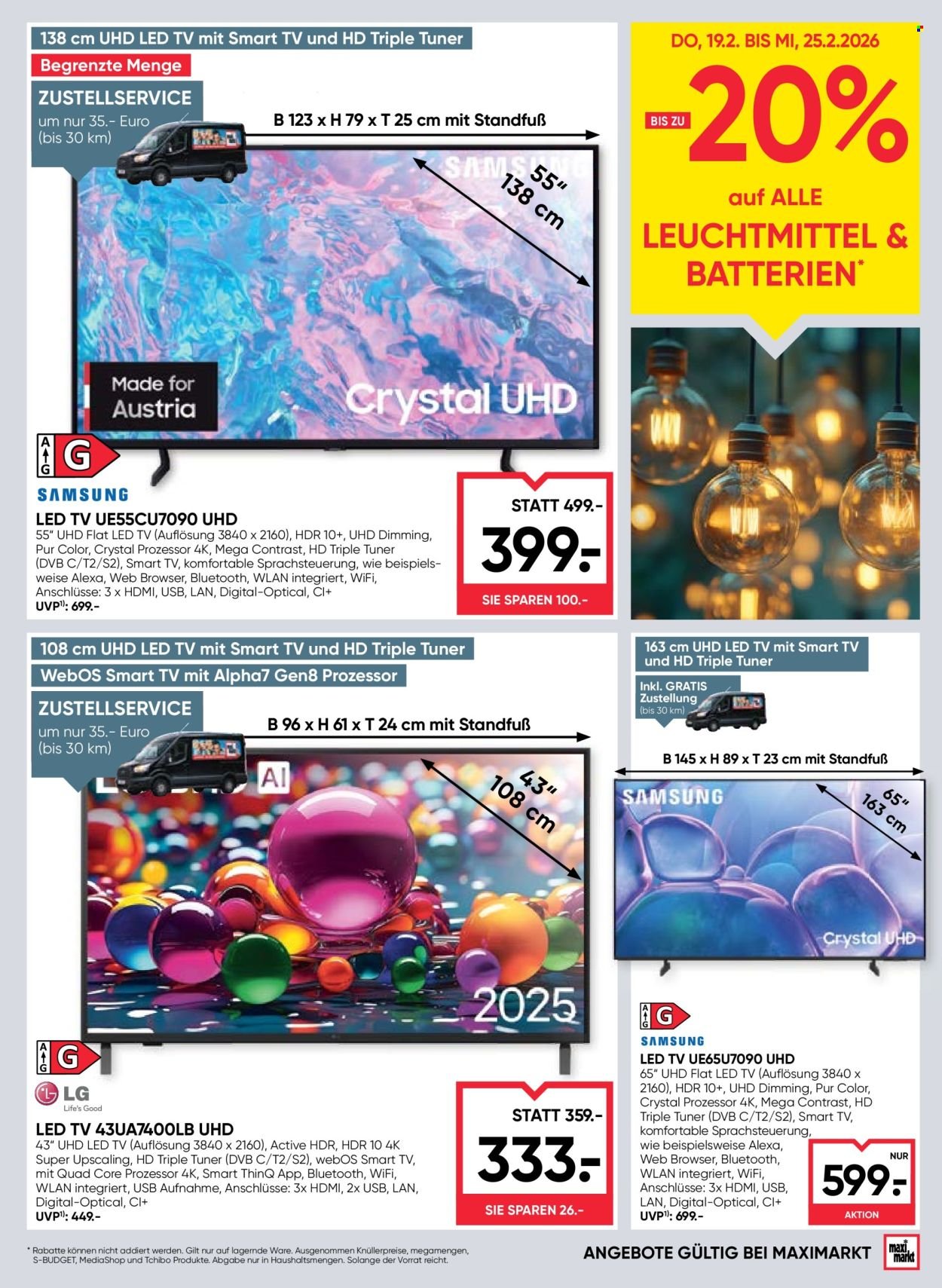 MAXIMARKT Flugblatt - Ab Donnerstag, 19.2.2026