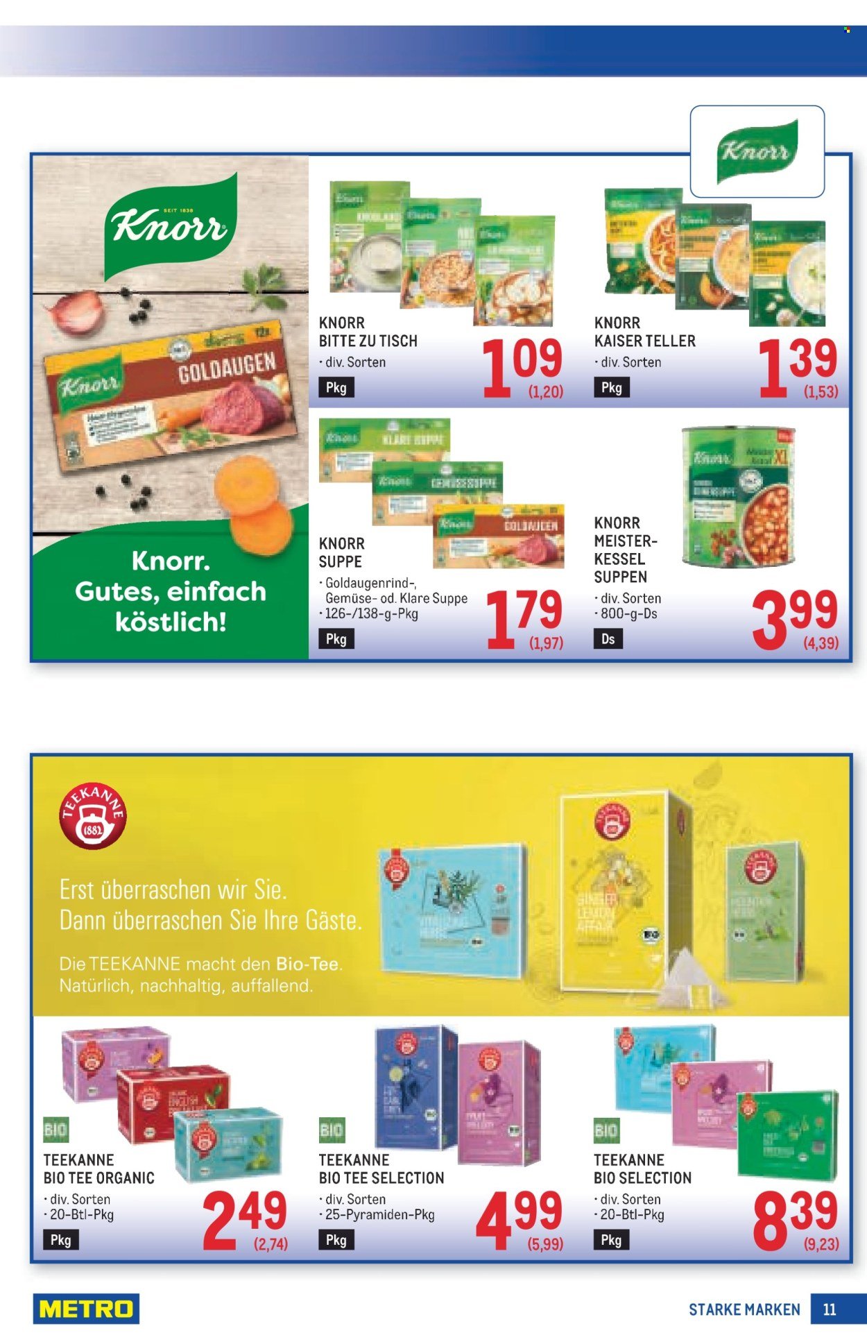 METRO Flugblatt - Starke Marken