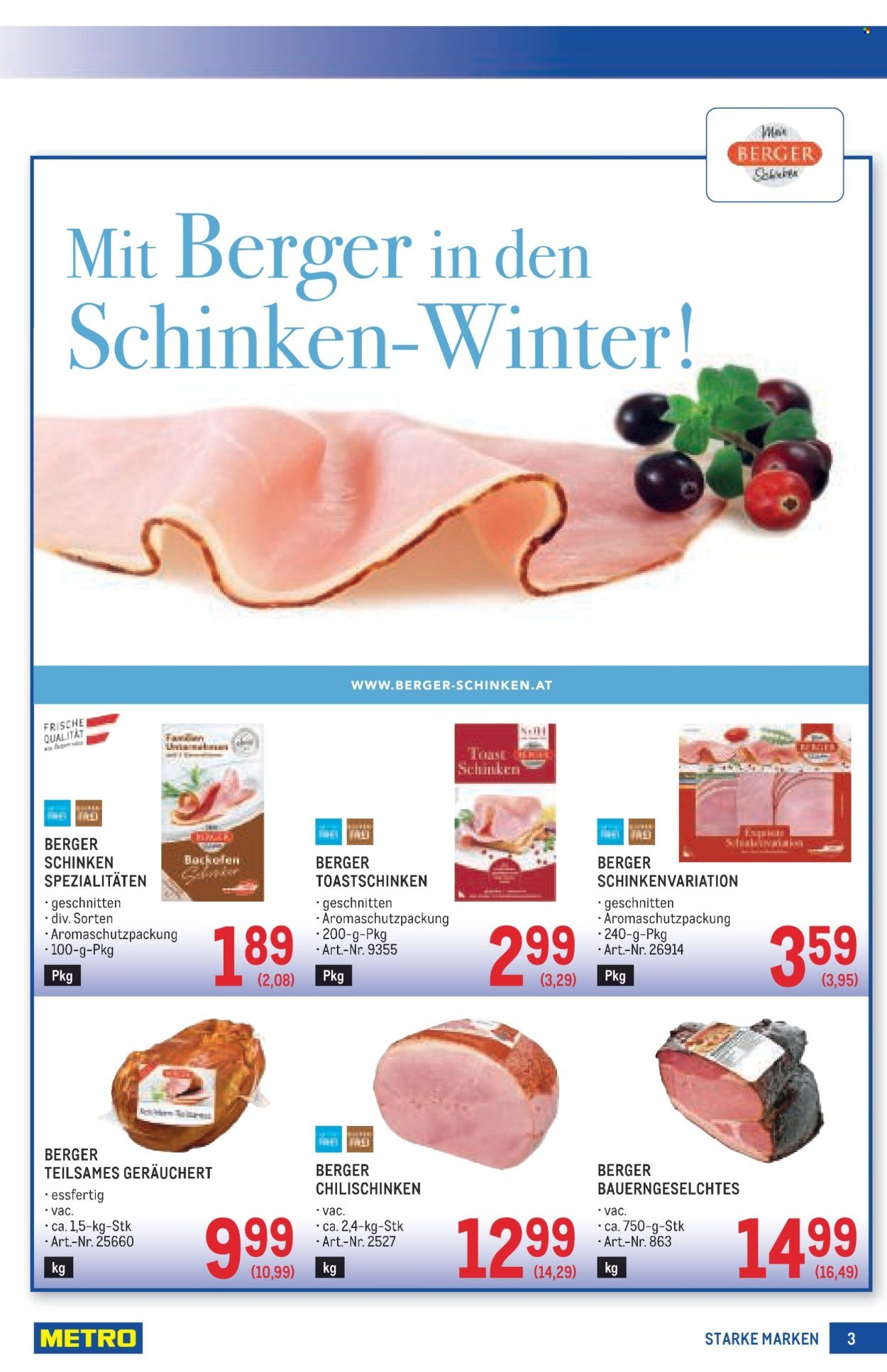 METRO Flugblatt - Starke Marken