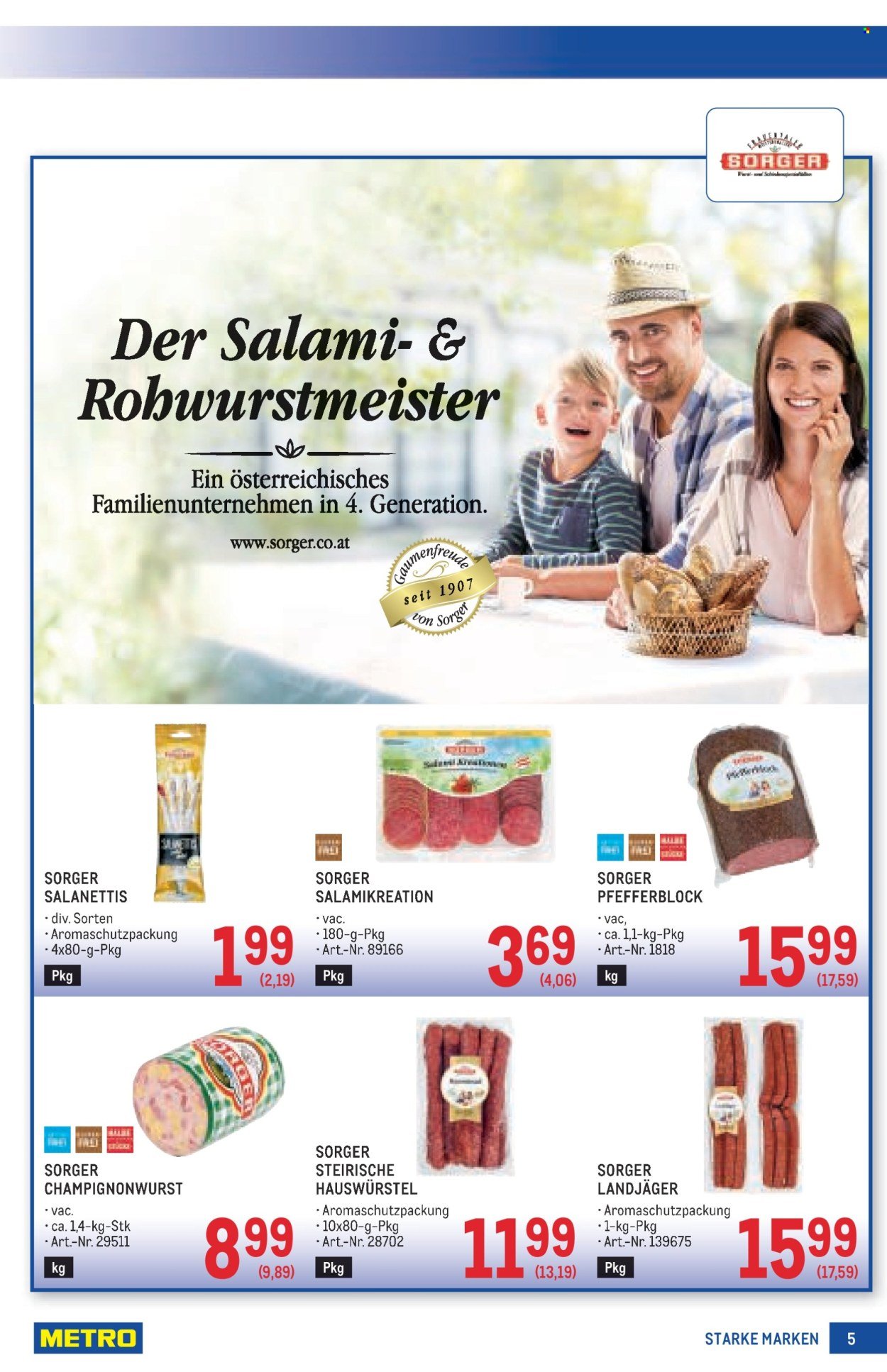 METRO Flugblatt - Starke Marken