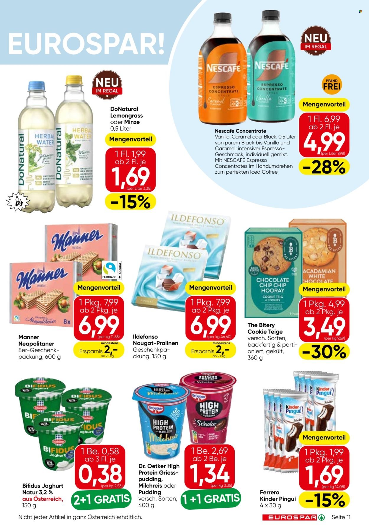 EUROSPAR Flugblatt - Ab Mittwoch, 3.6.2026