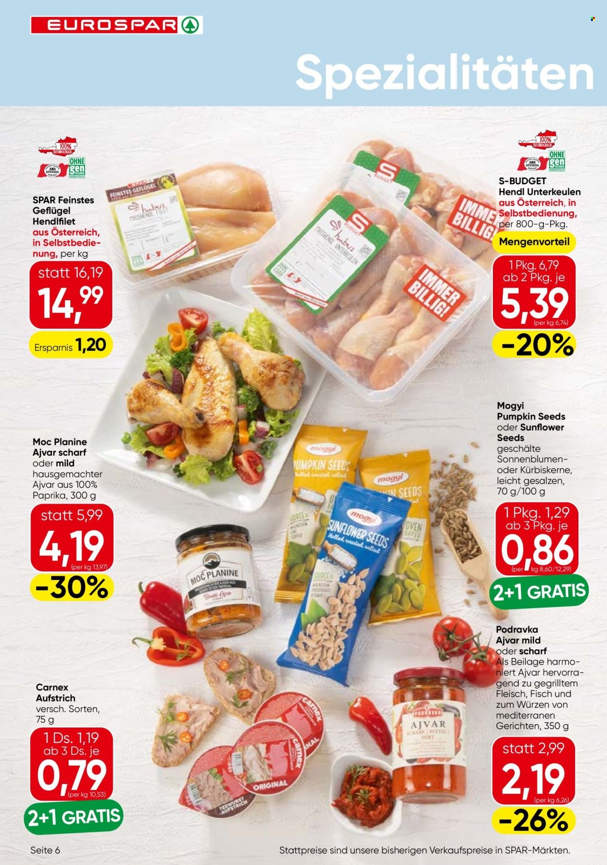 EUROSPAR Flugblatt - Ab Mittwoch, 3.6.2026