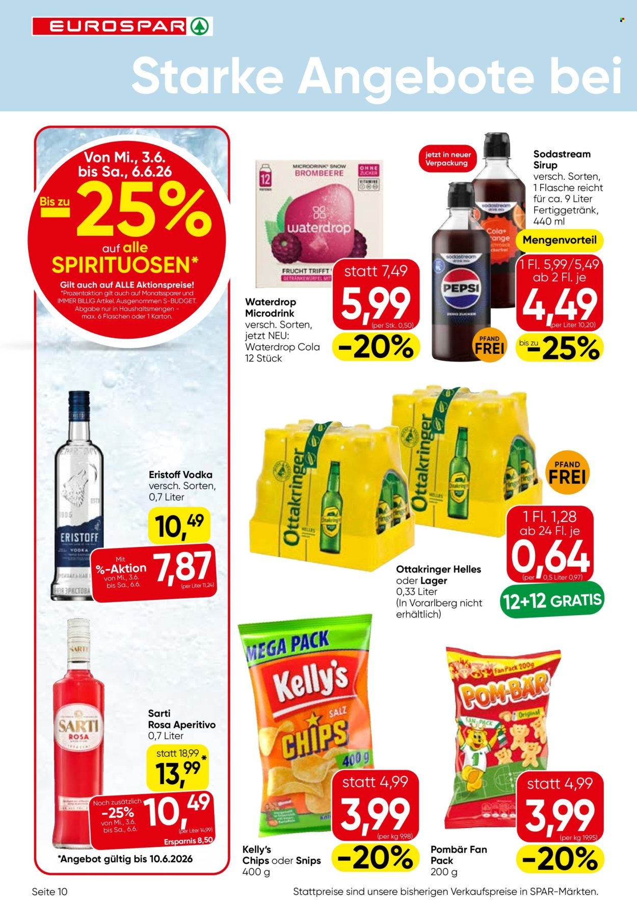 EUROSPAR Flugblatt - Ab Mittwoch, 3.6.2026