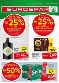 EUROSPAR Flugblatt - Ab Mittwoch, 3.6.2026