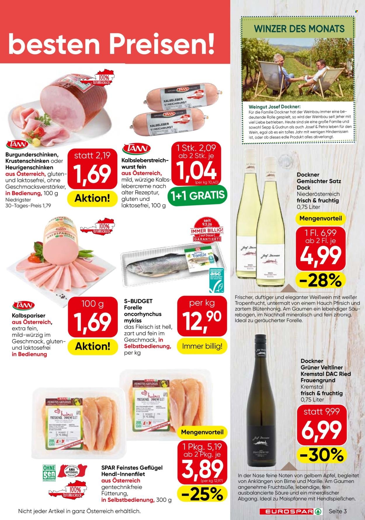 EUROSPAR Flugblatt - Ab Donnerstag, 13.8.2026
