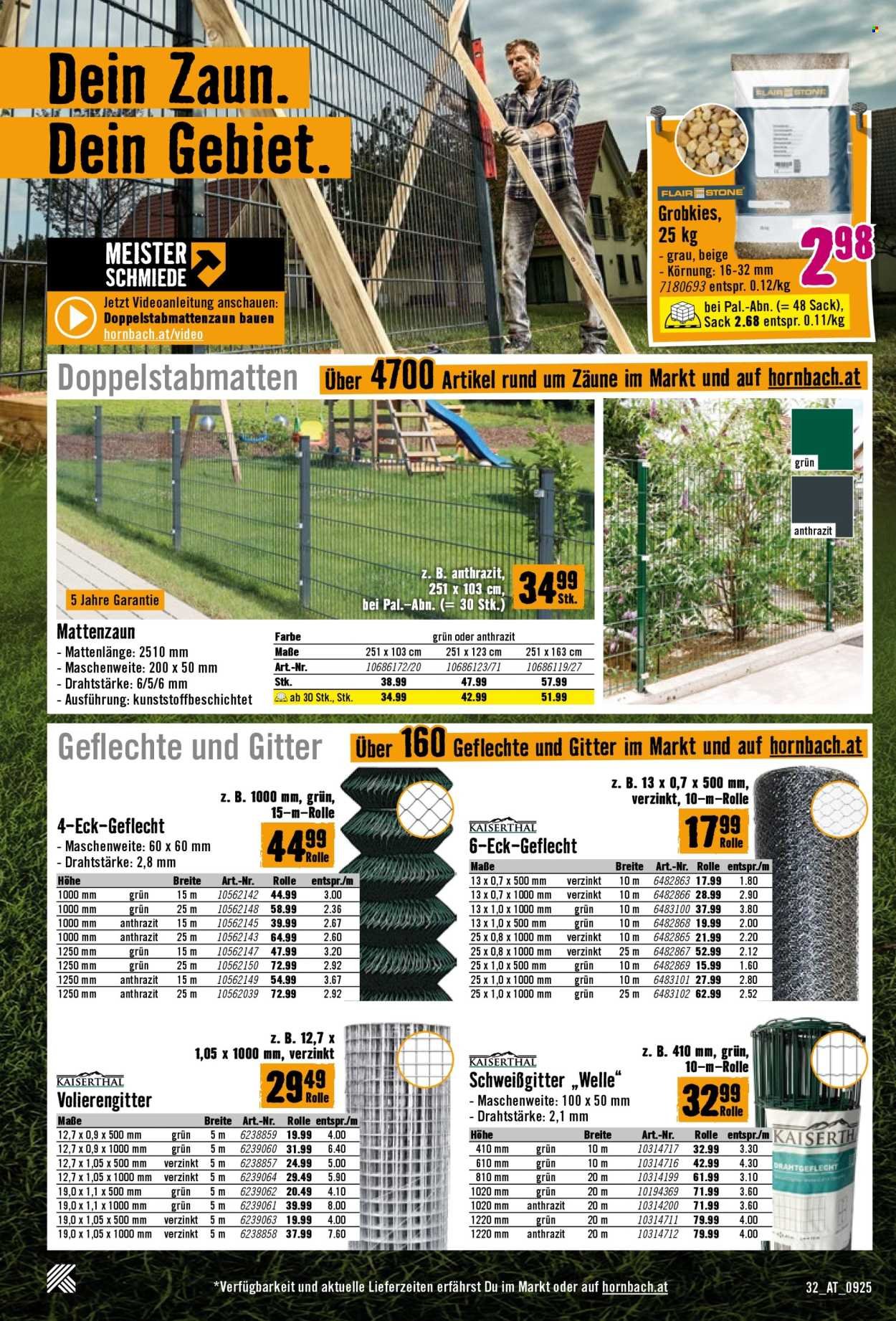 HORNBACH Flugblatt - Was Du draus machst, liegt in Deinen Händen. (2025-09-11 - 2025-10-08)