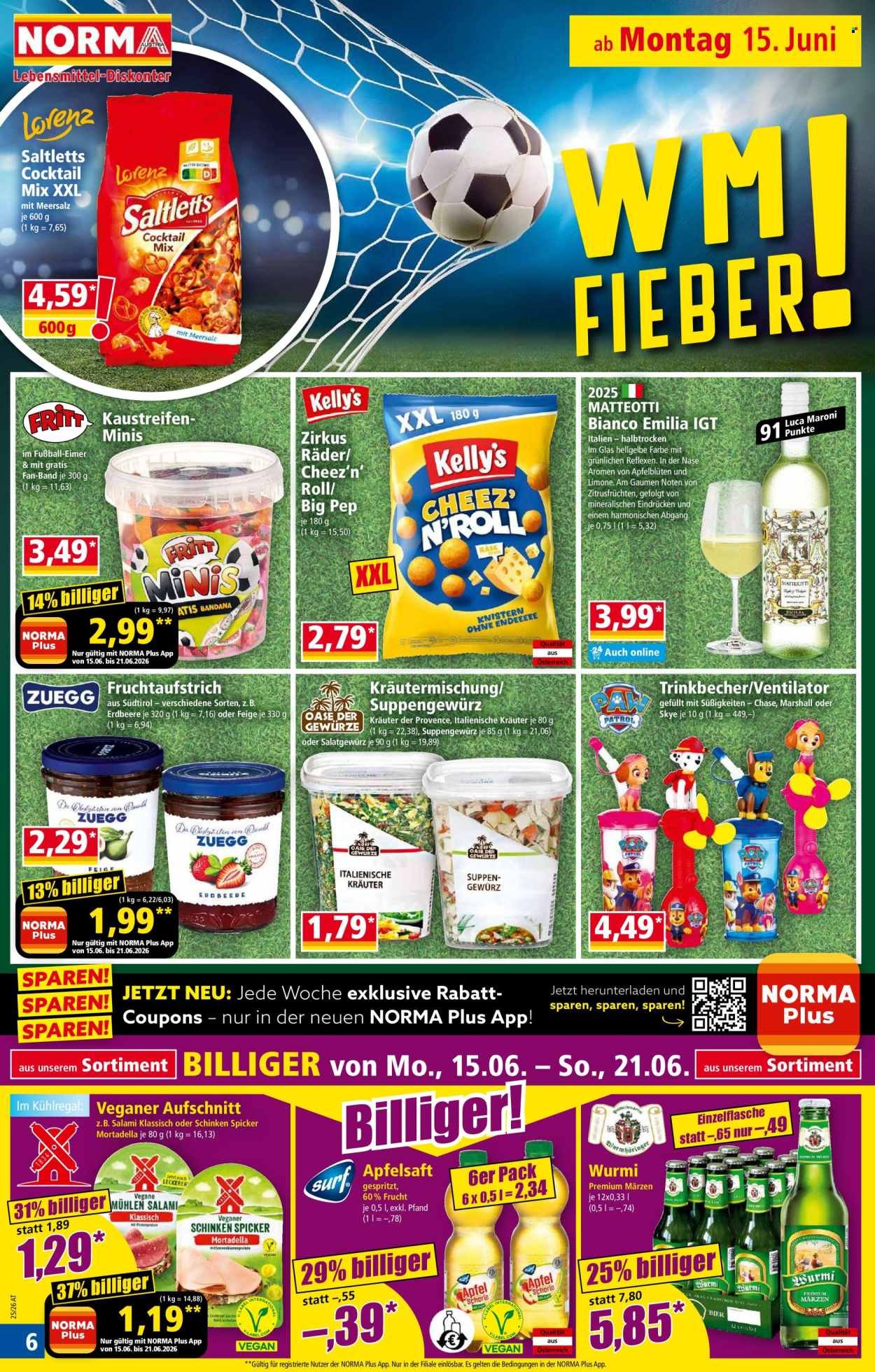NORMA Flugblatt - Ab Montag, 15.6.2026