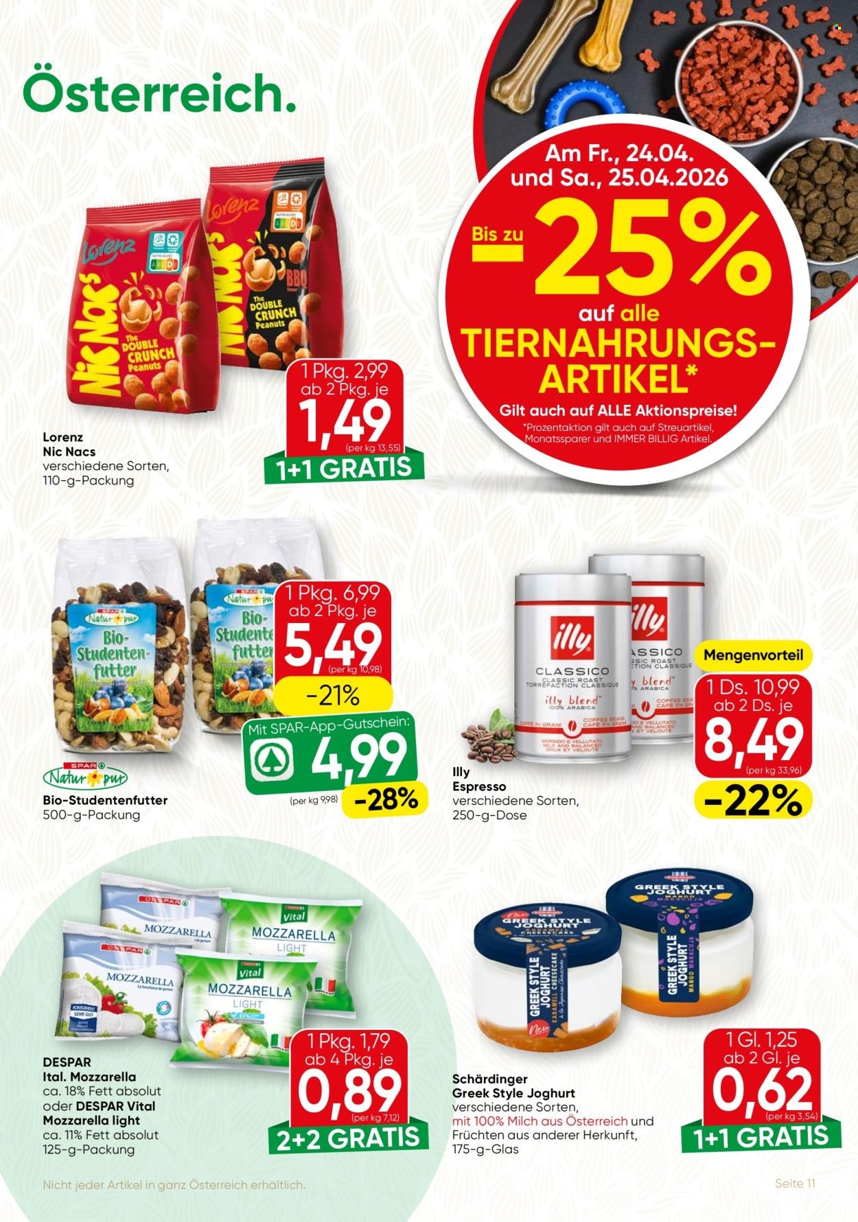 SPAR Flugblatt - Gourmet