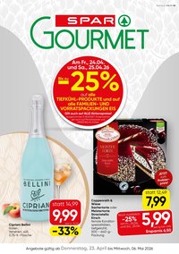 SPAR Flugblatt - Gourmet