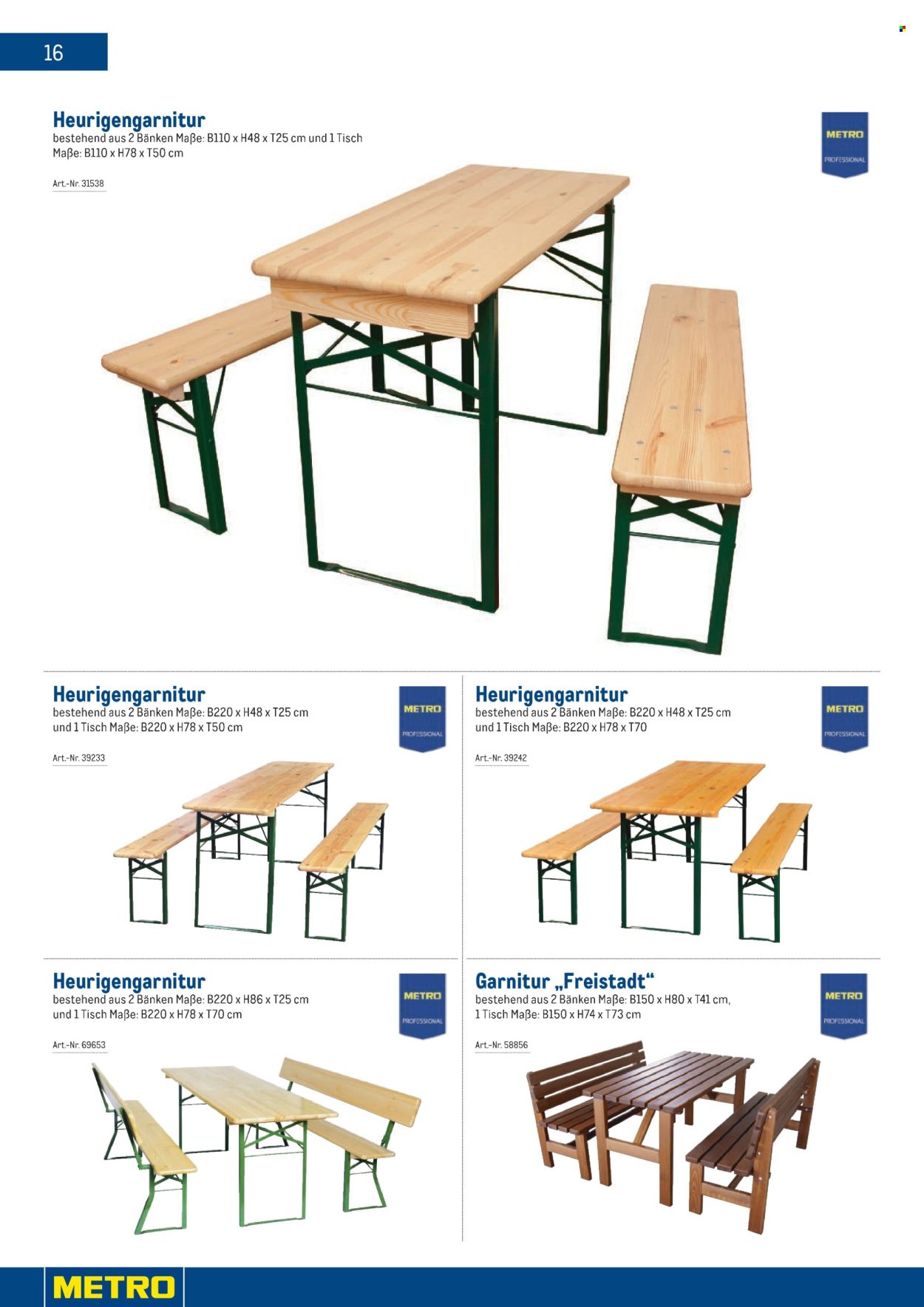 METRO Flugblatt - Gast & Garten 2026