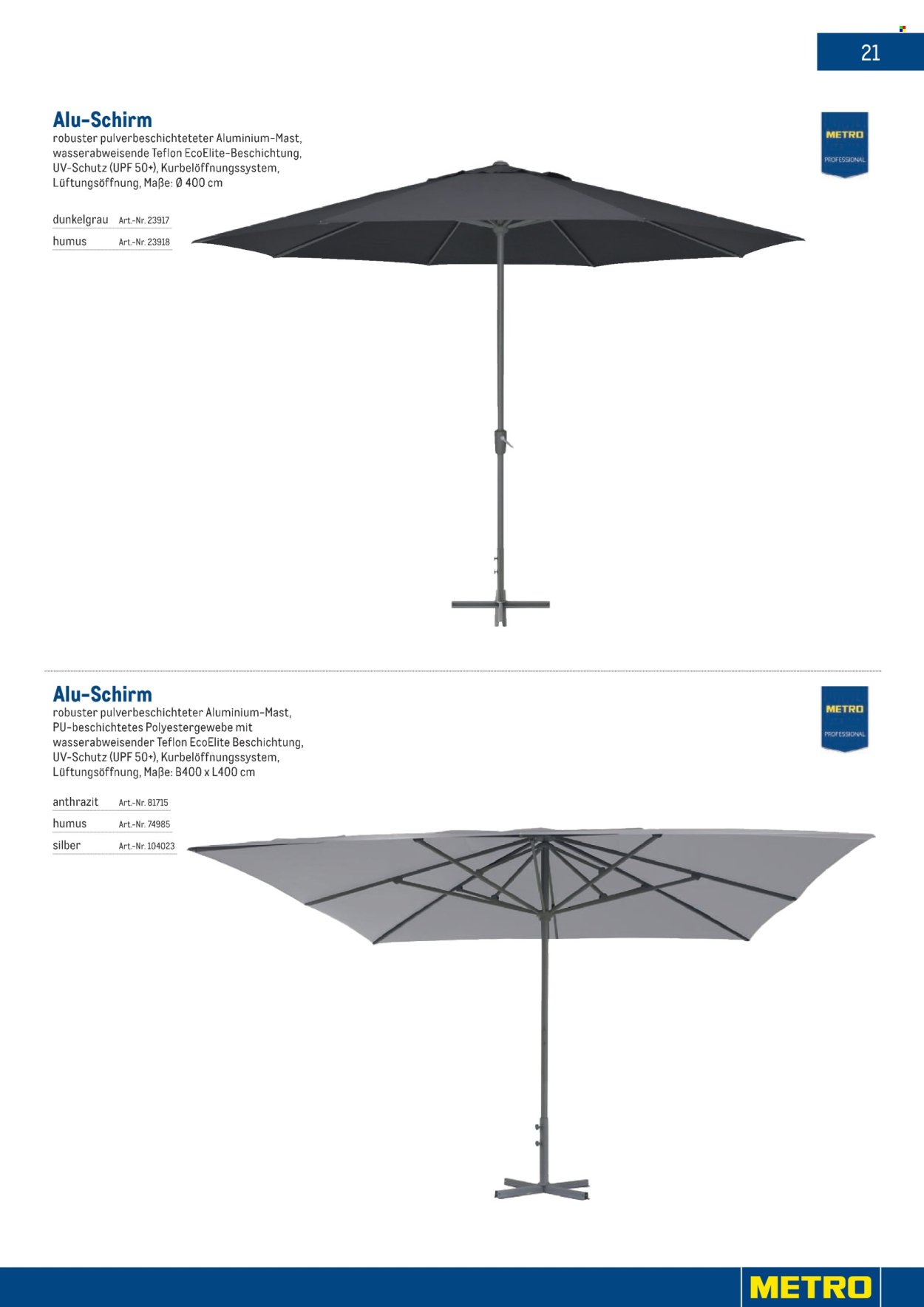METRO Flugblatt - Gast & Garten 2026