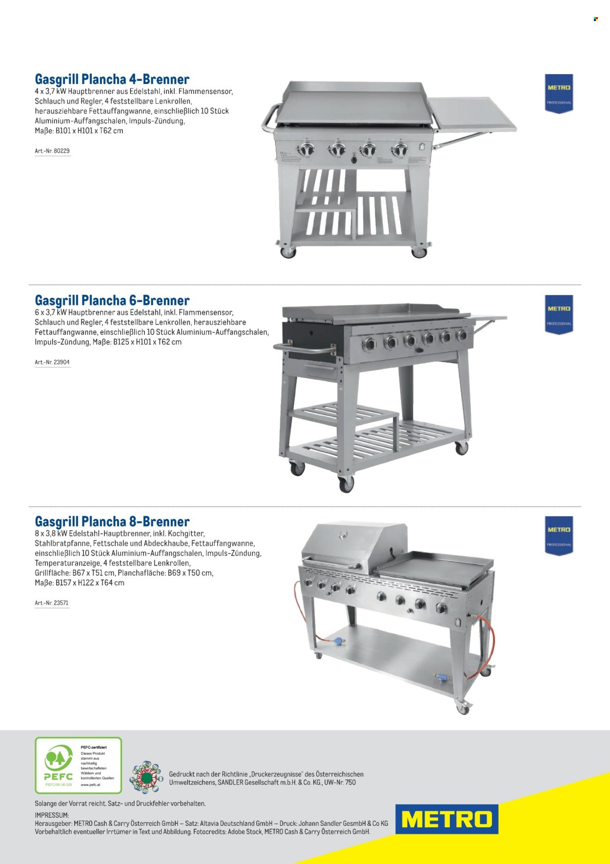 METRO Flugblatt - Gast & Garten 2026