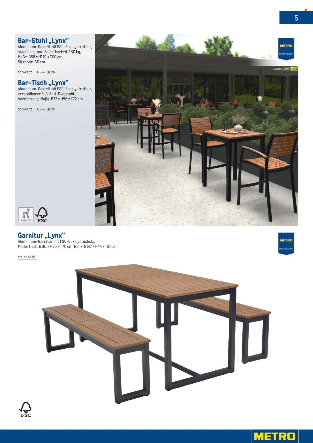 METRO Flugblatt - Gast & Garten 2026