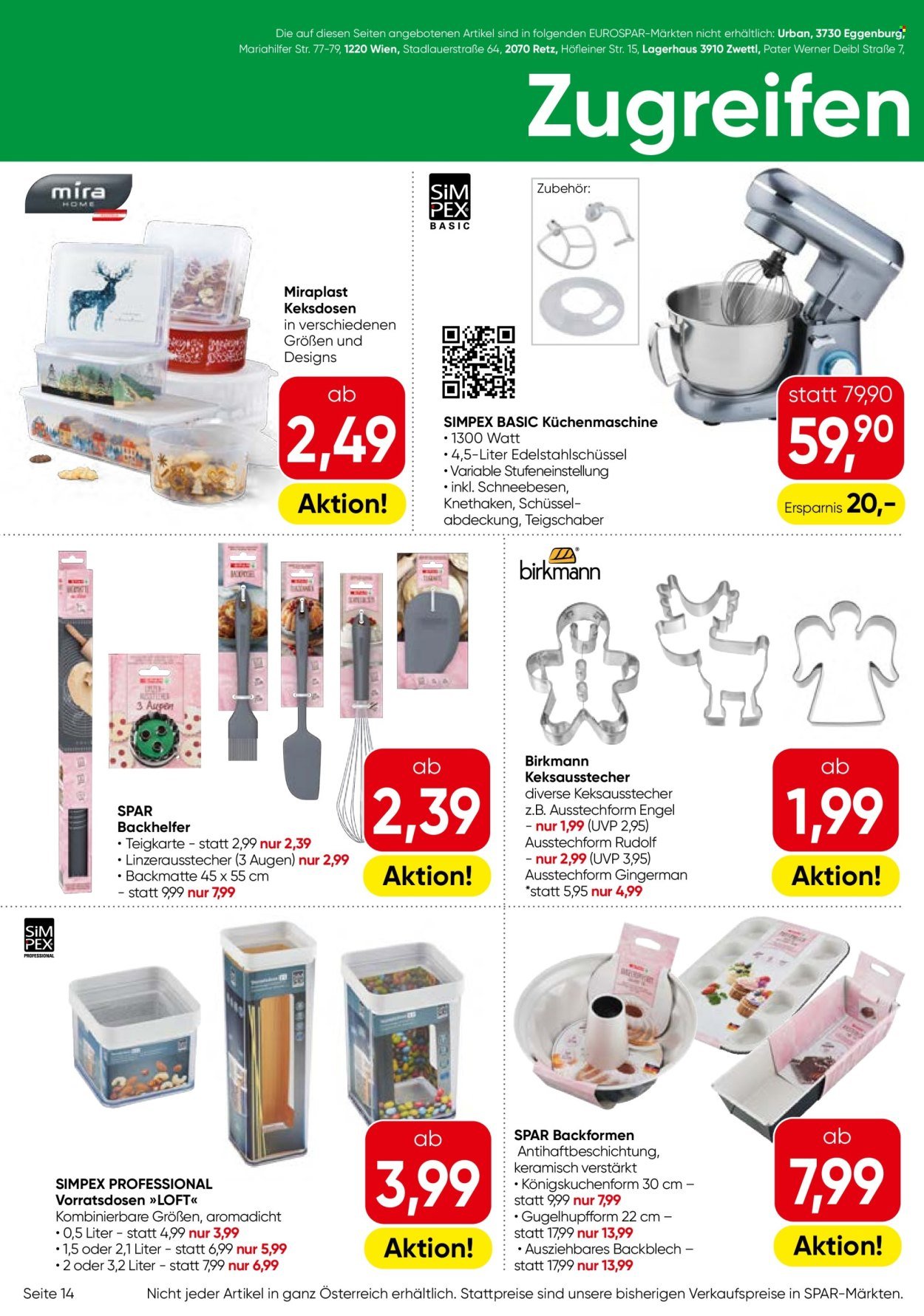 EUROSPAR Flugblatt - Ab Donnerstag, 8.10.2026