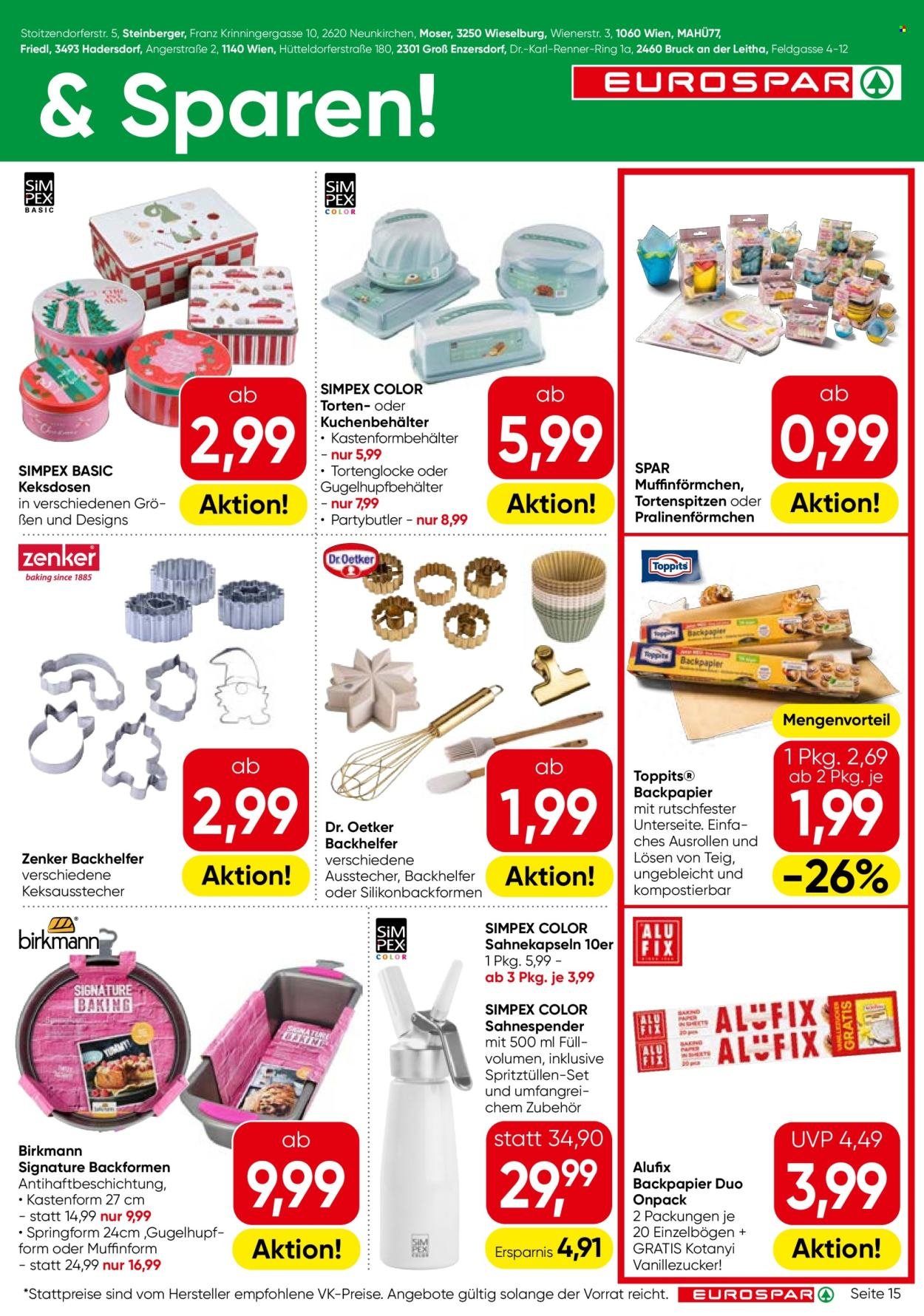 EUROSPAR Flugblatt - Ab Donnerstag, 8.10.2026