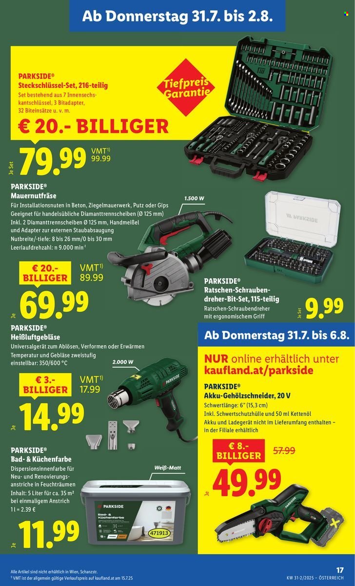 LIDL Flugblatt - Ab Donnerstag, 31.7.2025 (2025-07-31 - 2025-08-06)
