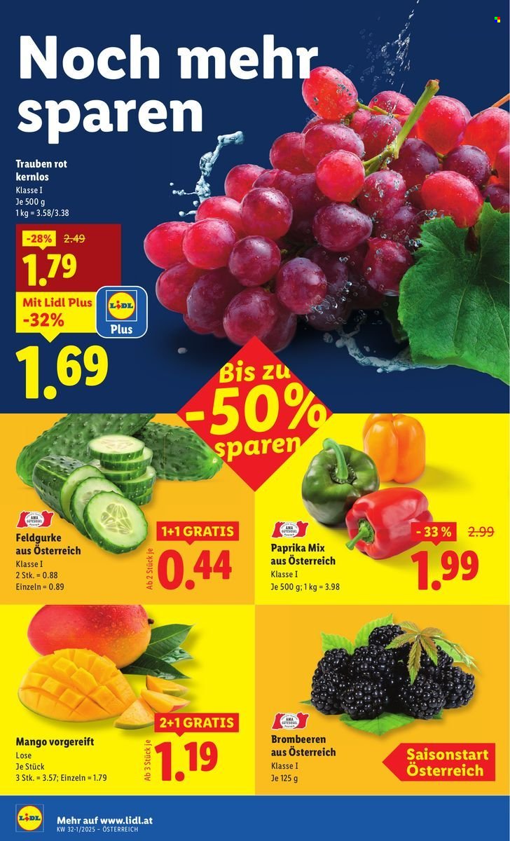 LIDL Flugblatt - Ab Donnerstag, 31.7.2025 (2025-07-31 - 2025-08-06)