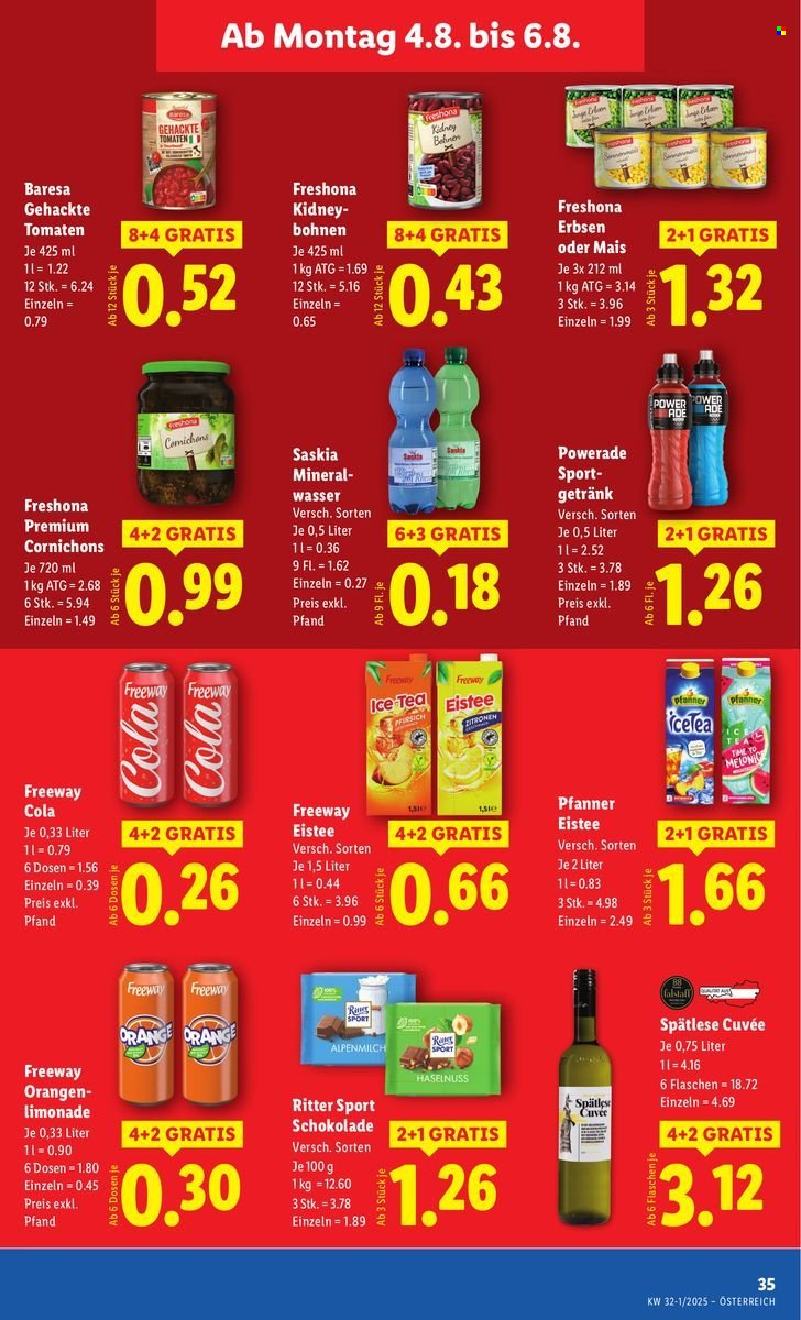 LIDL Flugblatt - Ab Donnerstag, 31.7.2025 (2025-07-31 - 2025-08-06)