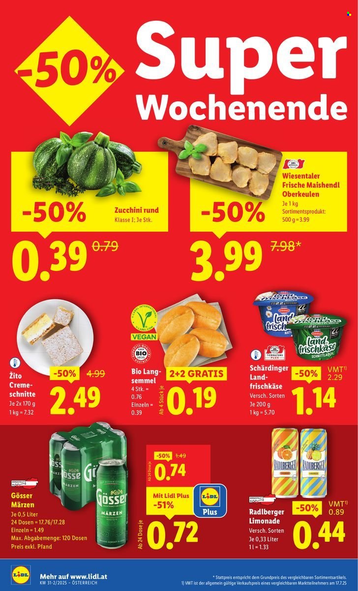 LIDL Flugblatt - Ab Donnerstag, 31.7.2025 (2025-07-31 - 2025-08-06)