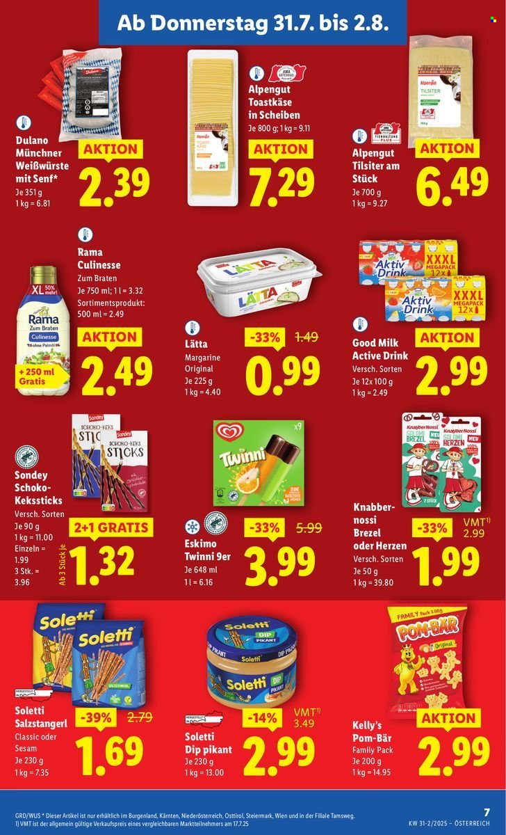 LIDL Flugblatt - Ab Donnerstag, 31.7.2025 (2025-07-31 - 2025-08-06)