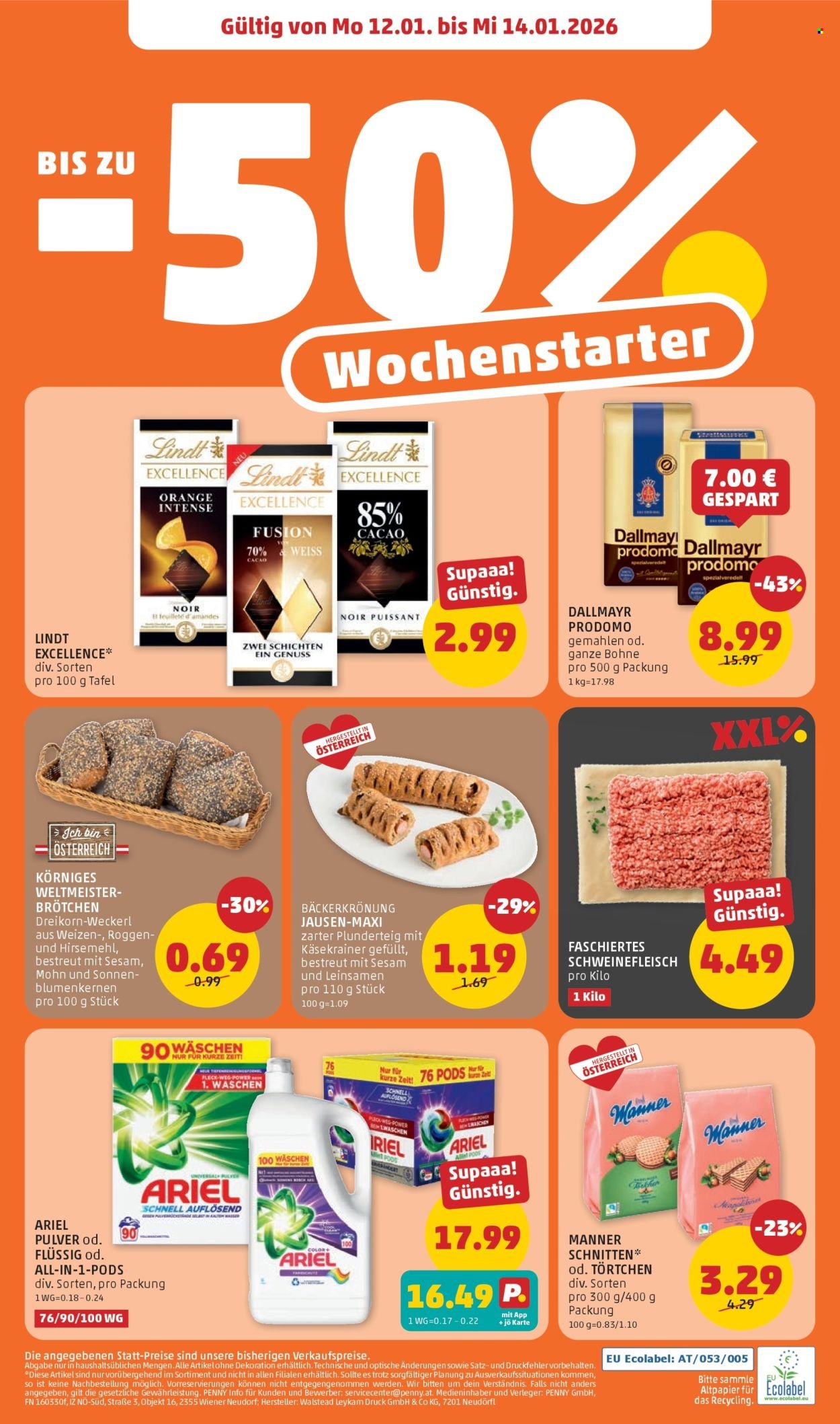 PENNY Flugblatt - Ab Donnerstag, 8.1.2026