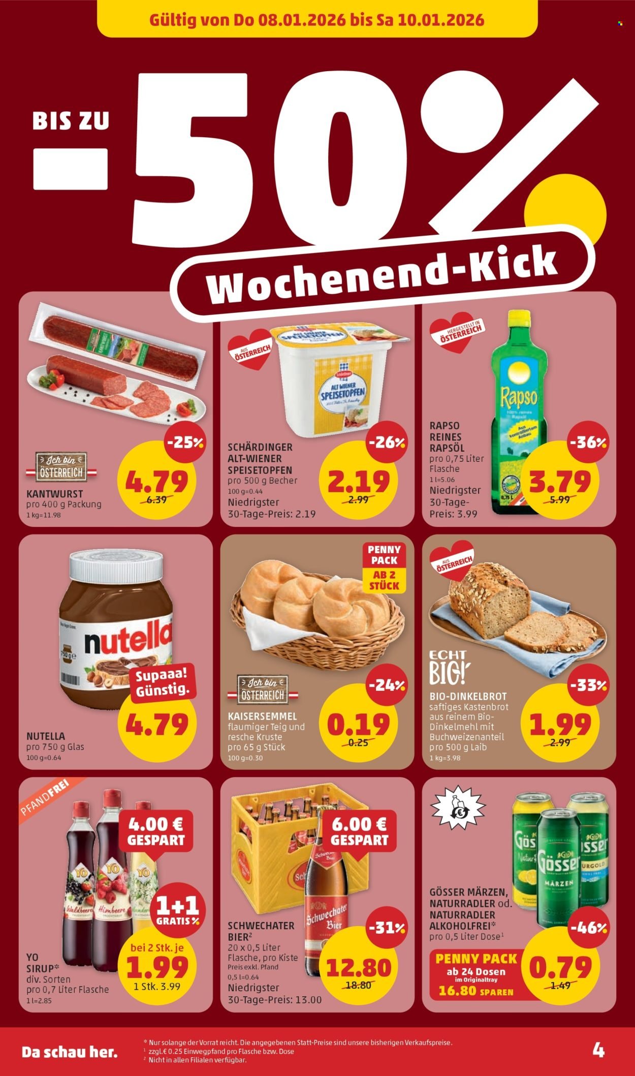 PENNY Flugblatt - Ab Donnerstag, 8.1.2026