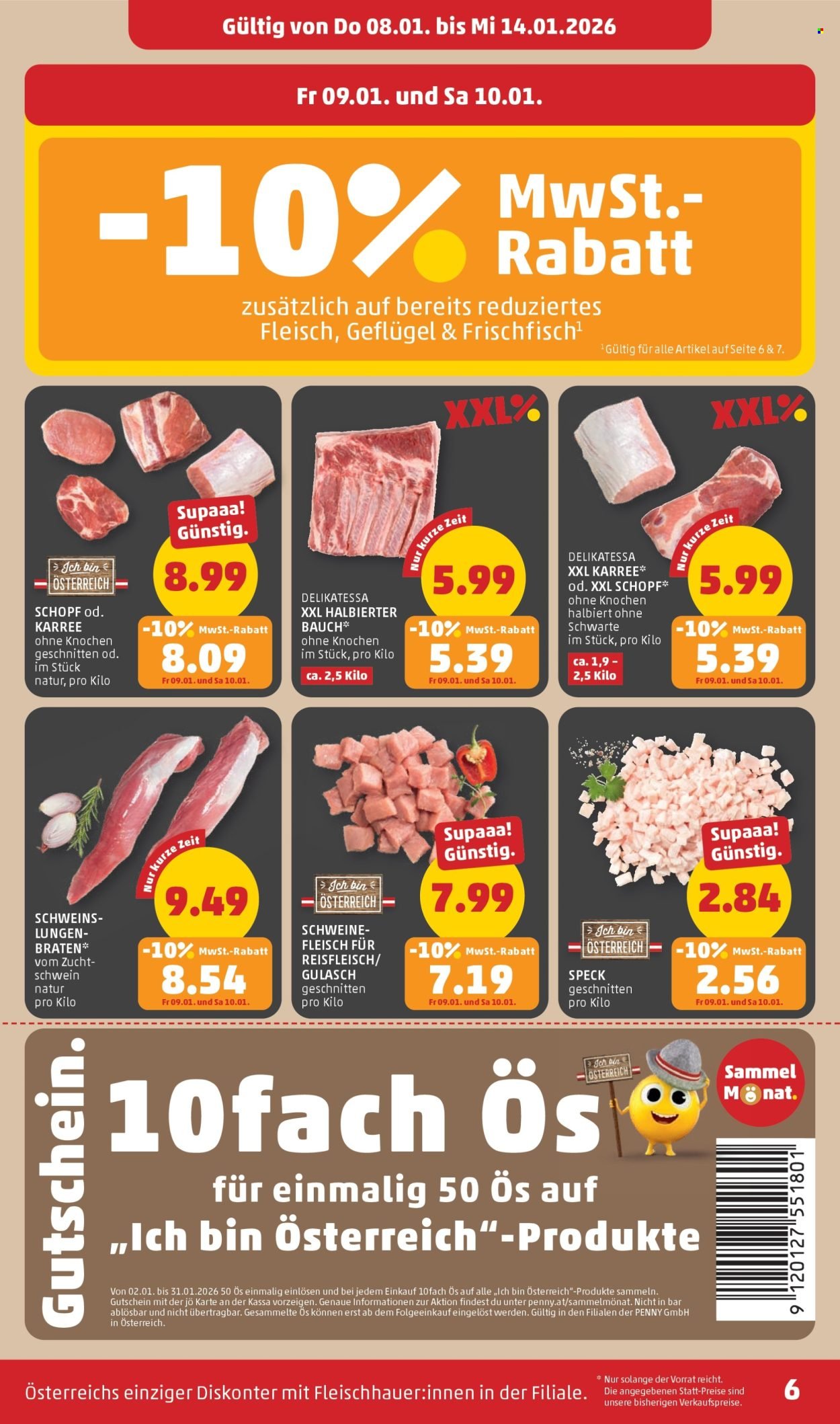 PENNY Flugblatt - Ab Donnerstag, 8.1.2026