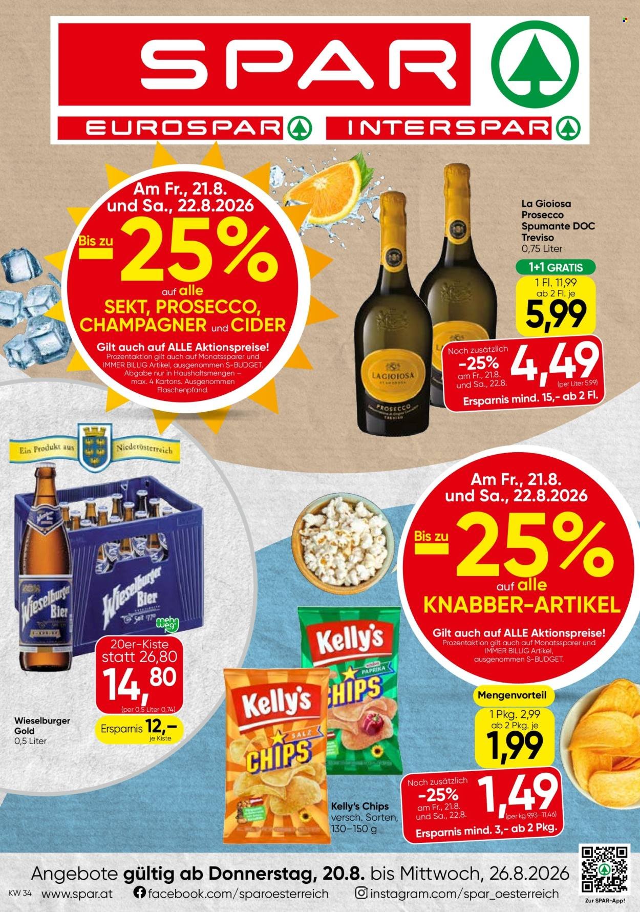 SPAR Flugblatt - Ab Donnerstag, 20.8.2026