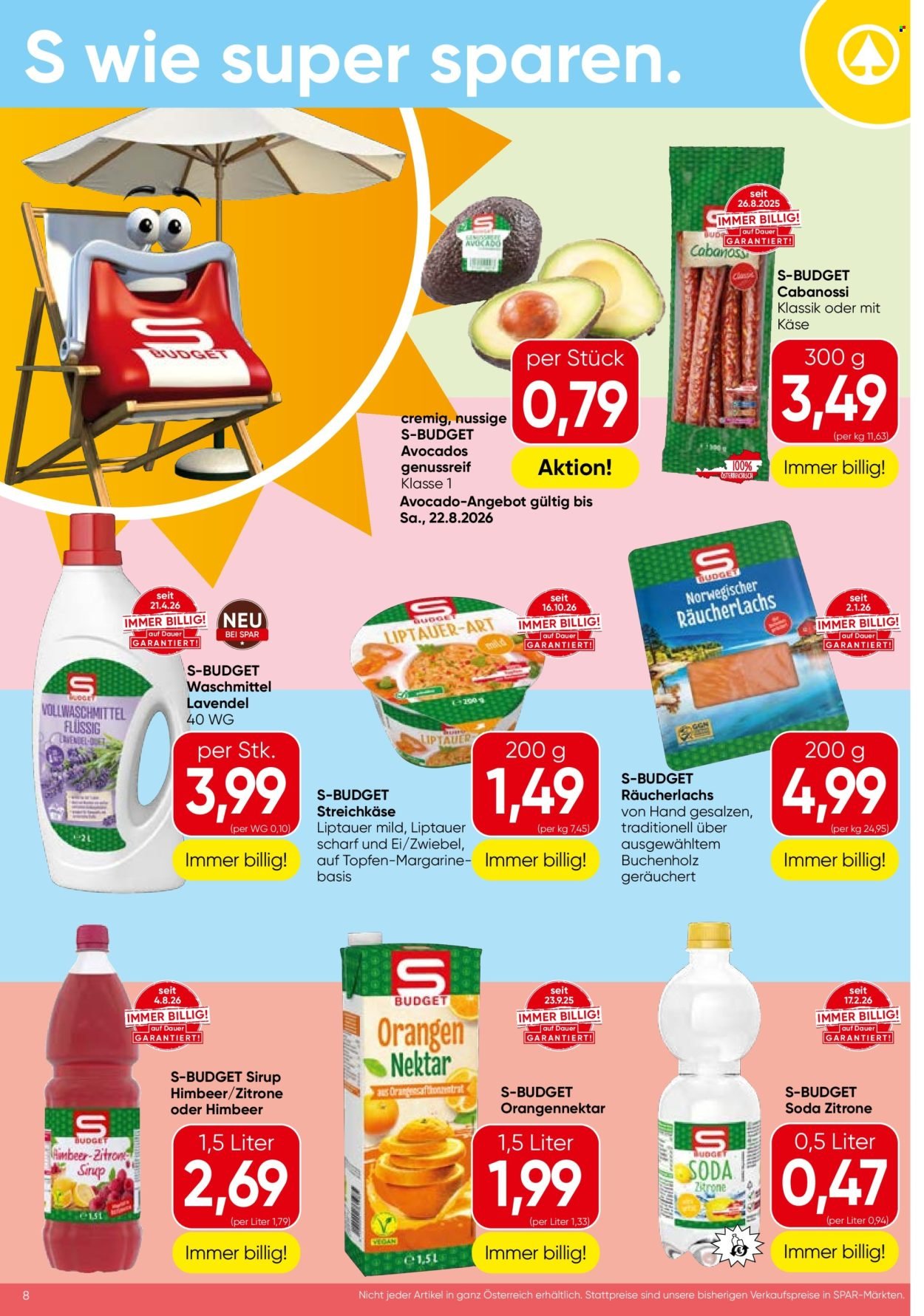 SPAR Flugblatt - Ab Donnerstag, 20.8.2026