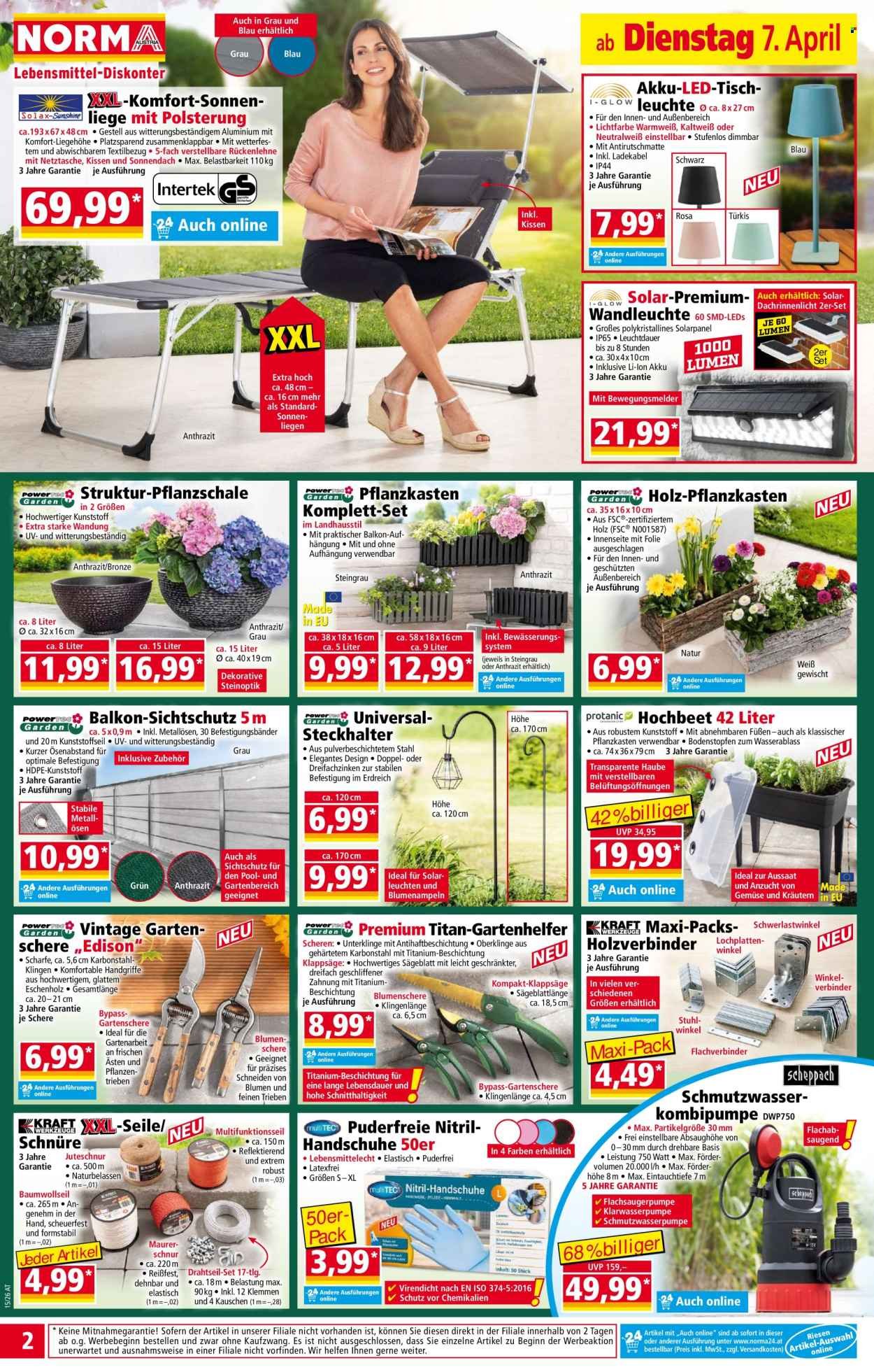 NORMA Flugblatt - Ab Dienstag, 7.4.2026
