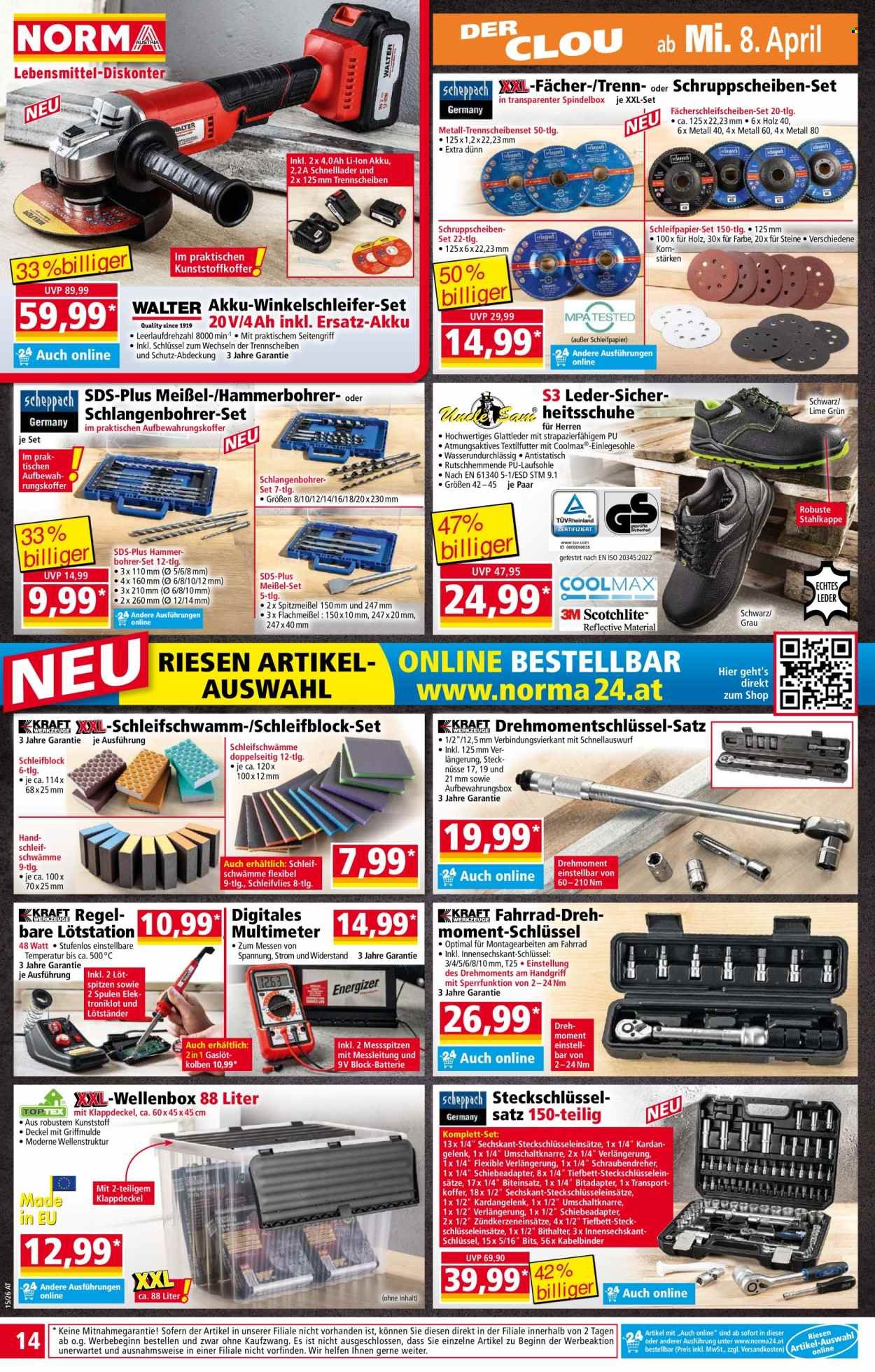 NORMA Flugblatt - Ab Dienstag, 7.4.2026