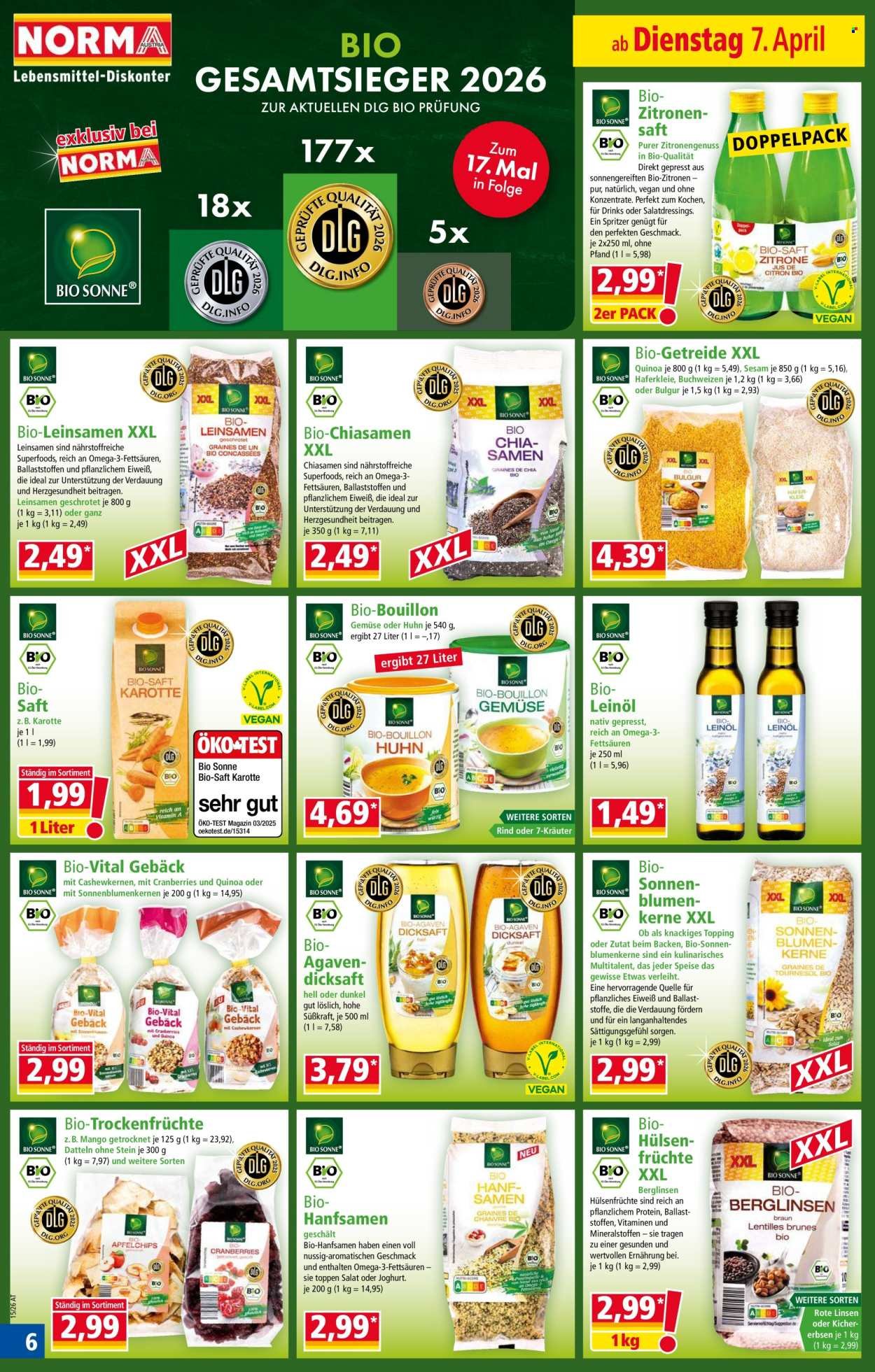 NORMA Flugblatt - Ab Dienstag, 7.4.2026
