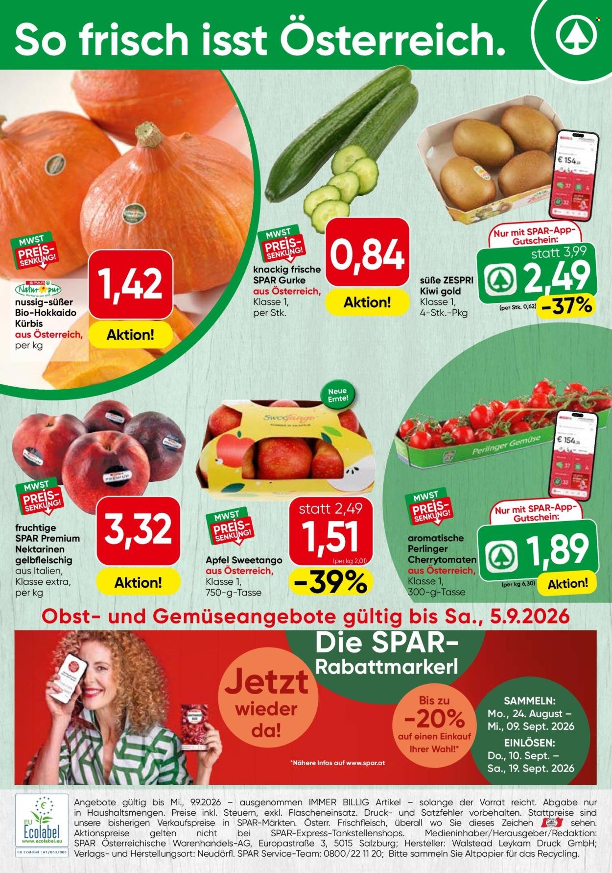 SPAR Flugblatt - Ab Montag, 31.8.2026