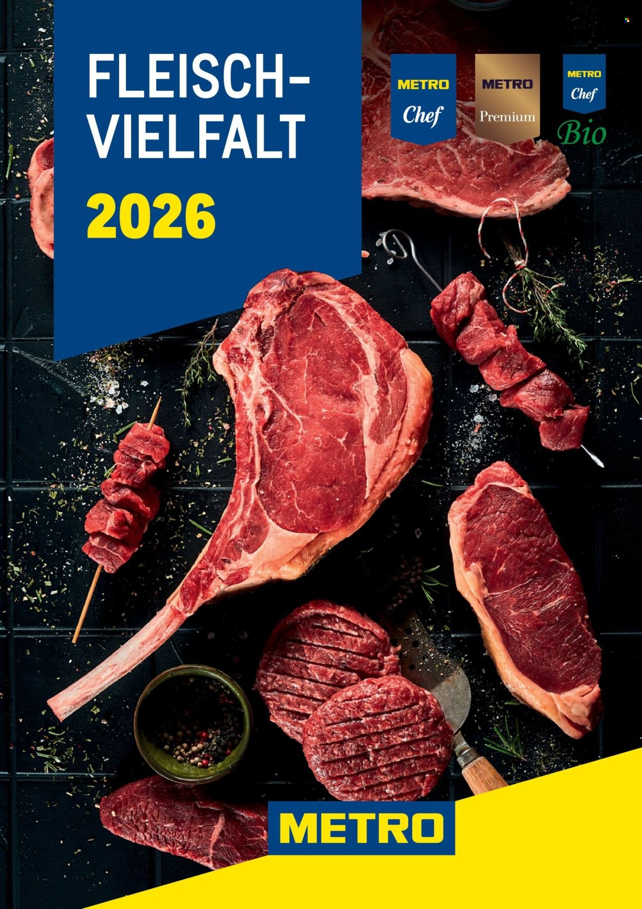 METRO Flugblatt - Fleischkatalog