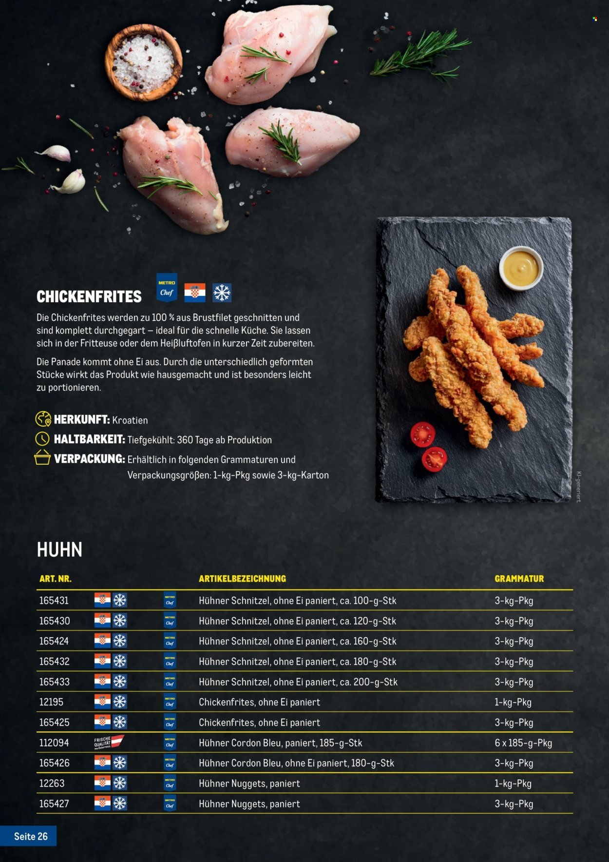 METRO Flugblatt - Fleischkatalog