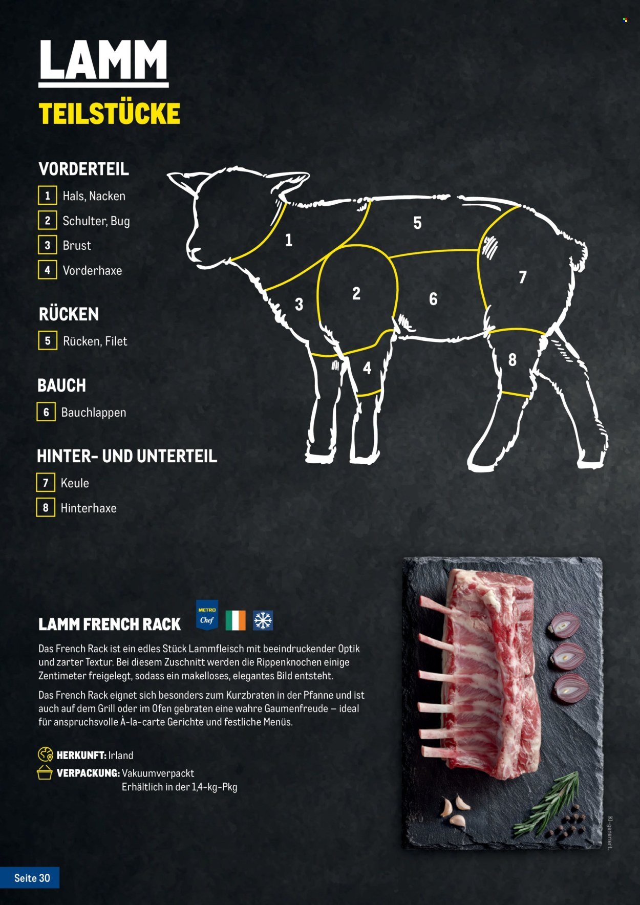 METRO Flugblatt - Fleischkatalog