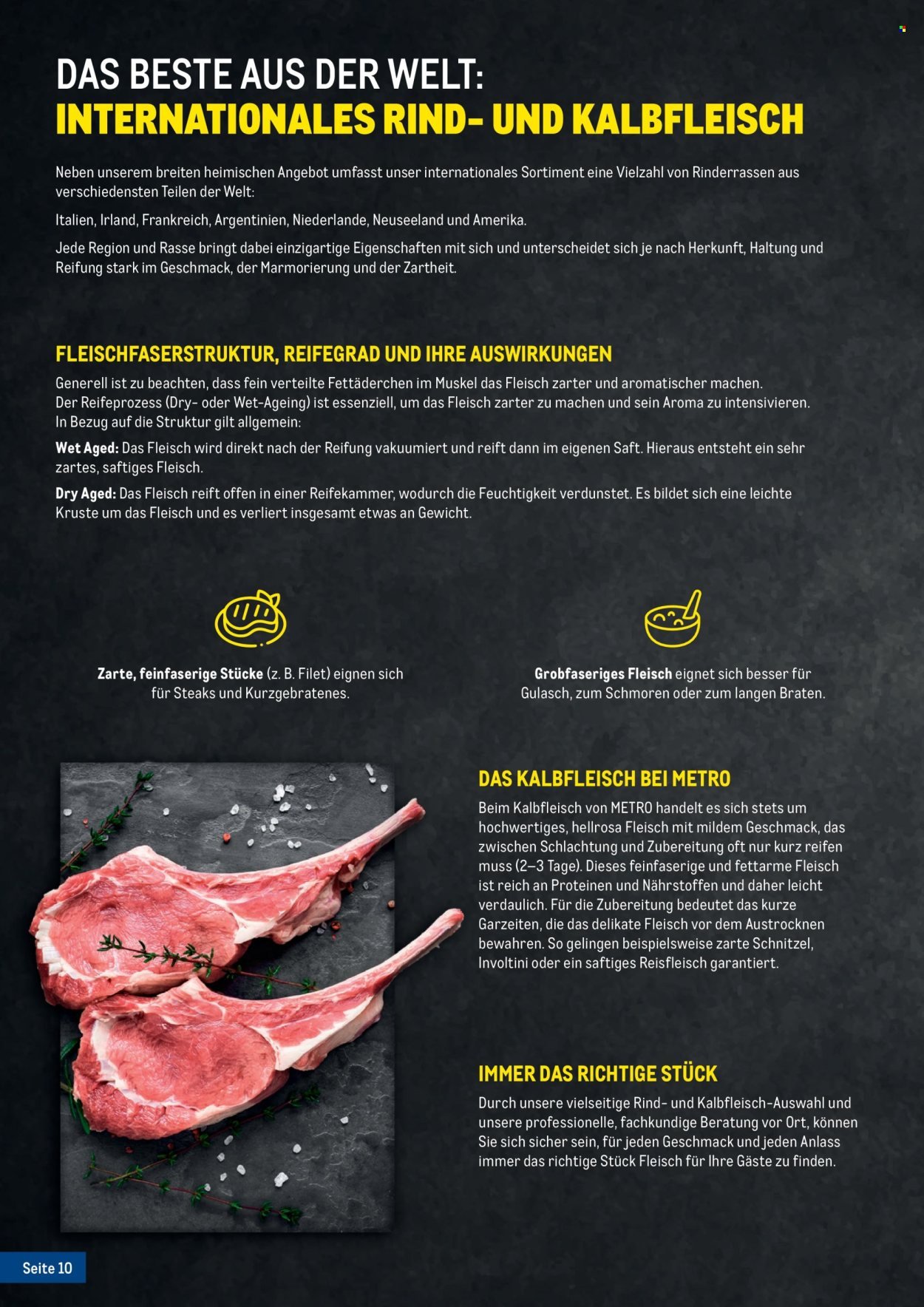 METRO Flugblatt - Fleischkatalog
