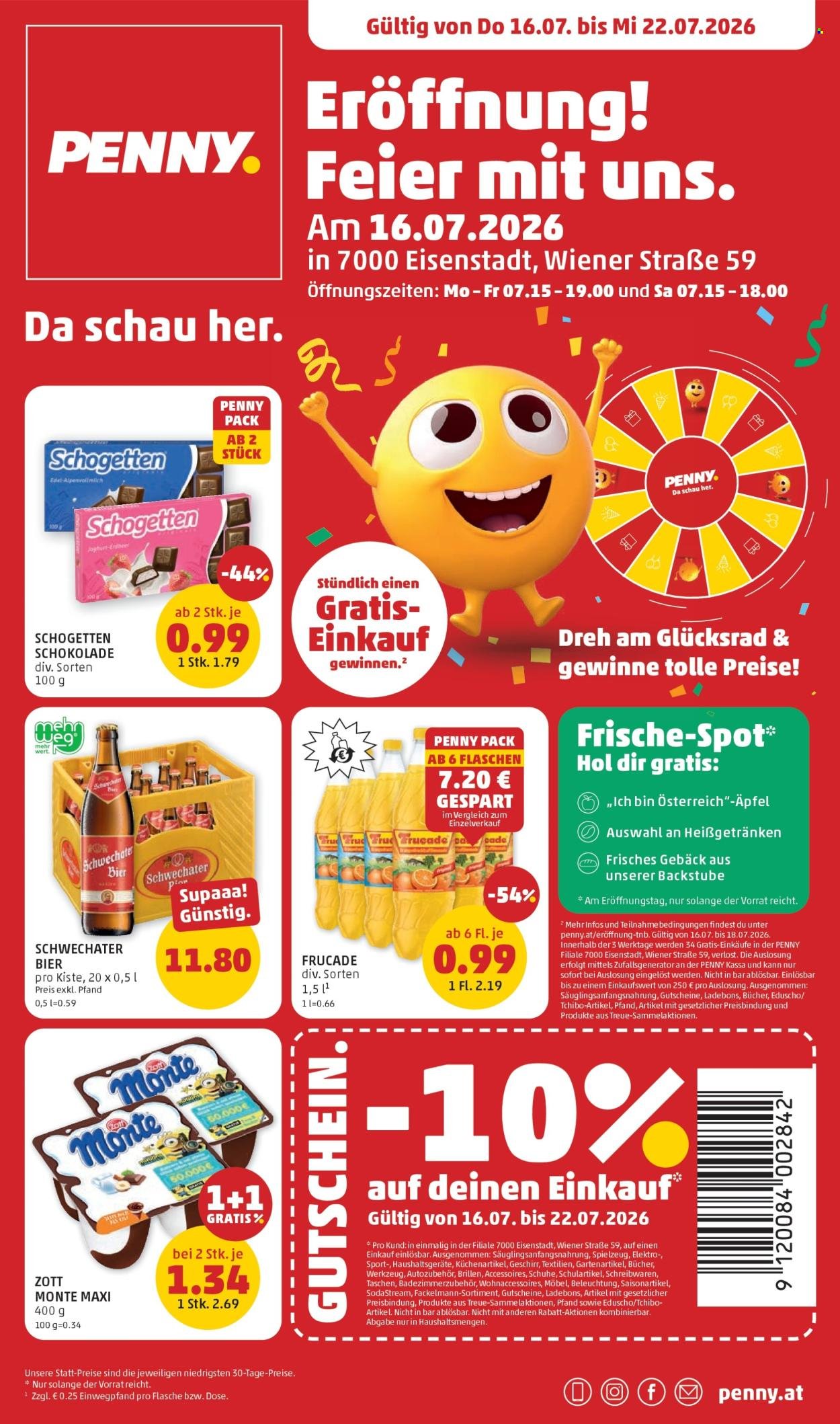PENNY Flugblatt - Ab Donnerstag, 16.7.2026