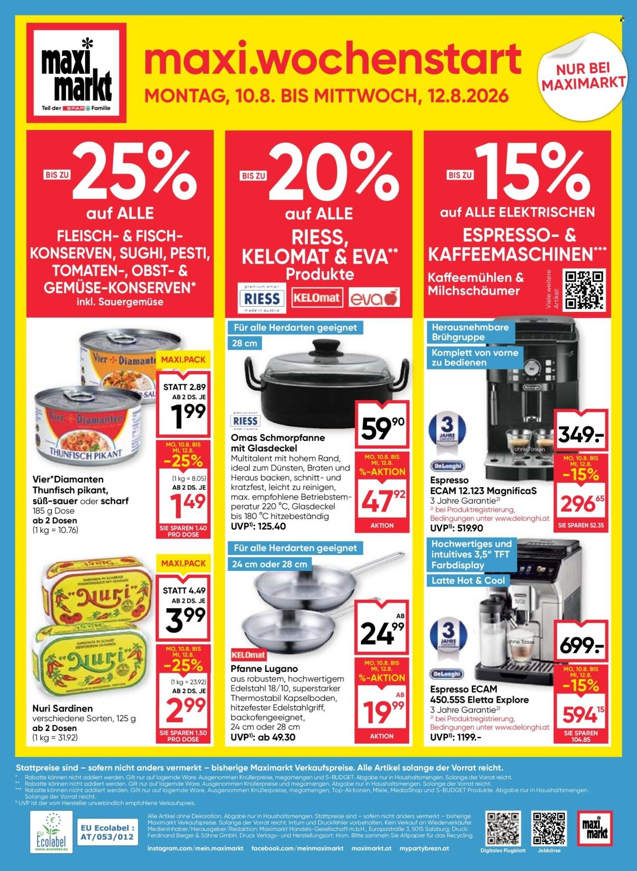 MAXIMARKT Flugblatt - Ab Donnerstag, 6.8.2026