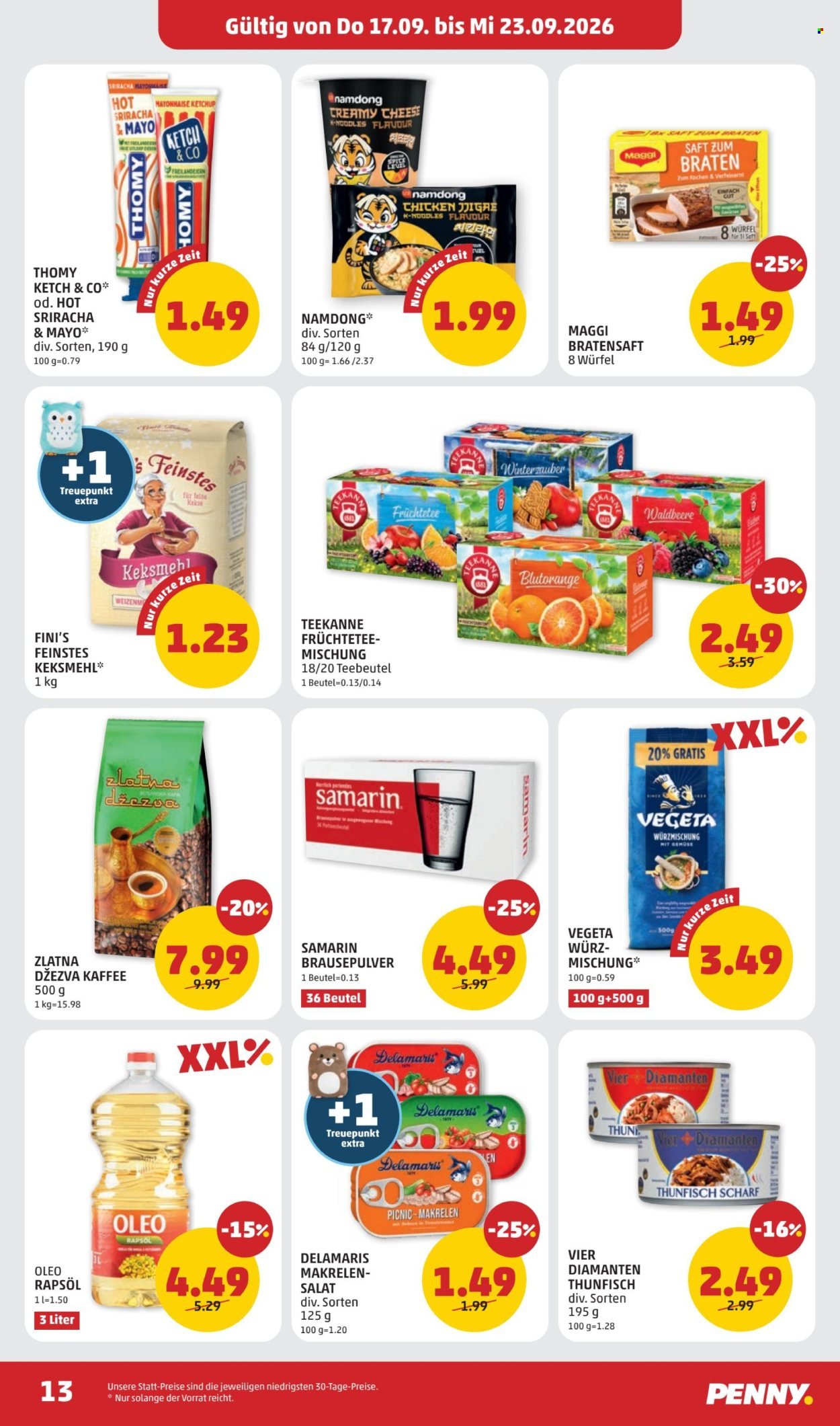 PENNY Flugblatt - Ab Donnerstag, 17.9.2026