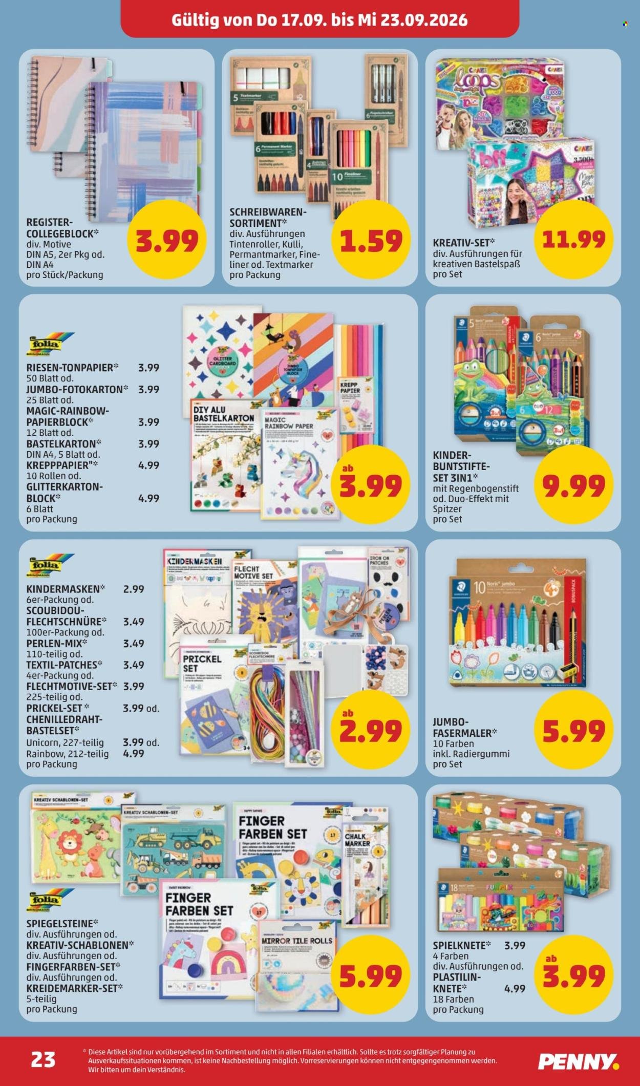 PENNY Flugblatt - Ab Donnerstag, 17.9.2026