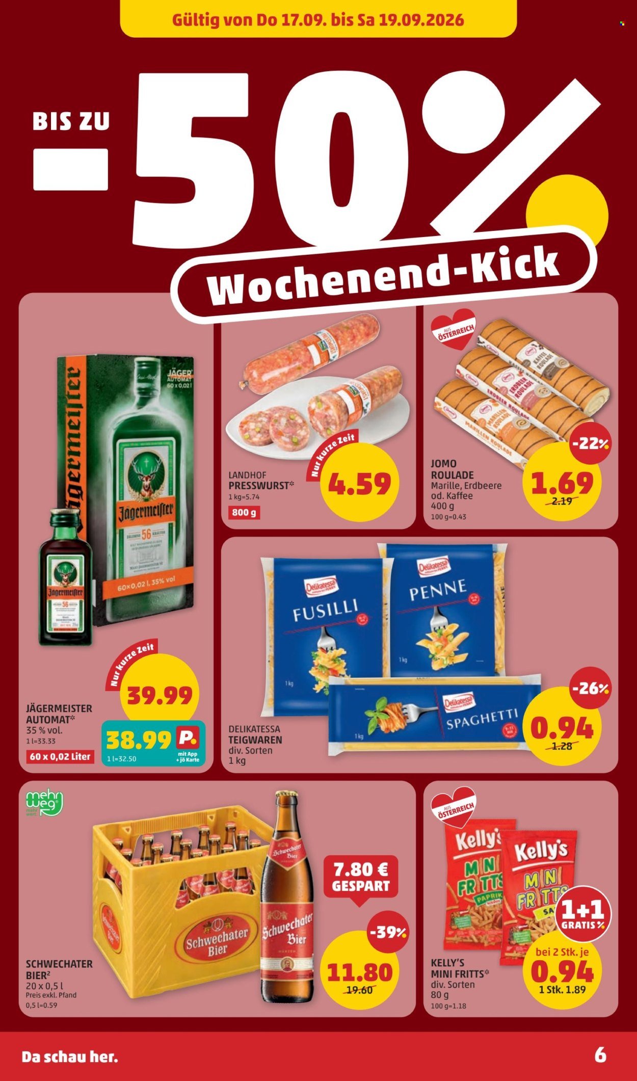 PENNY Flugblatt - Ab Donnerstag, 17.9.2026