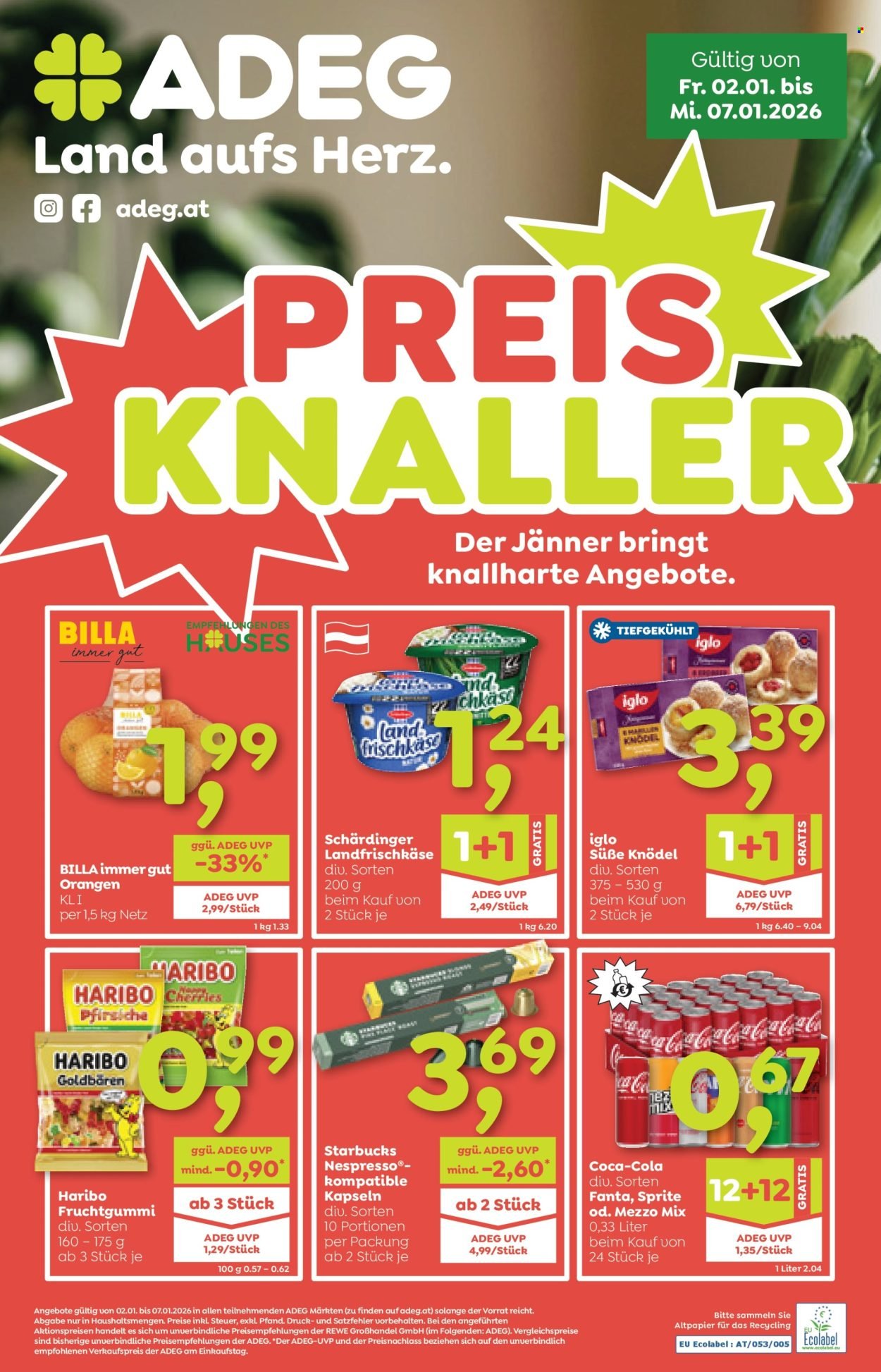 ADEG Flugblatt - Ab Freitag, 2.1.2026