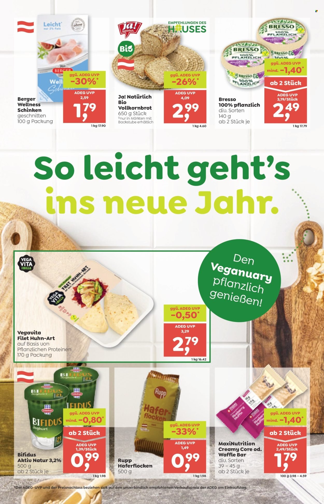 ADEG Flugblatt - Ab Freitag, 2.1.2026