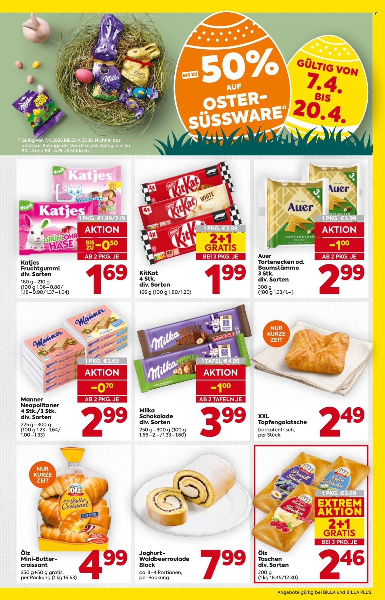 BILLA Flugblatt - Ab Dienstag, 7.4.2026