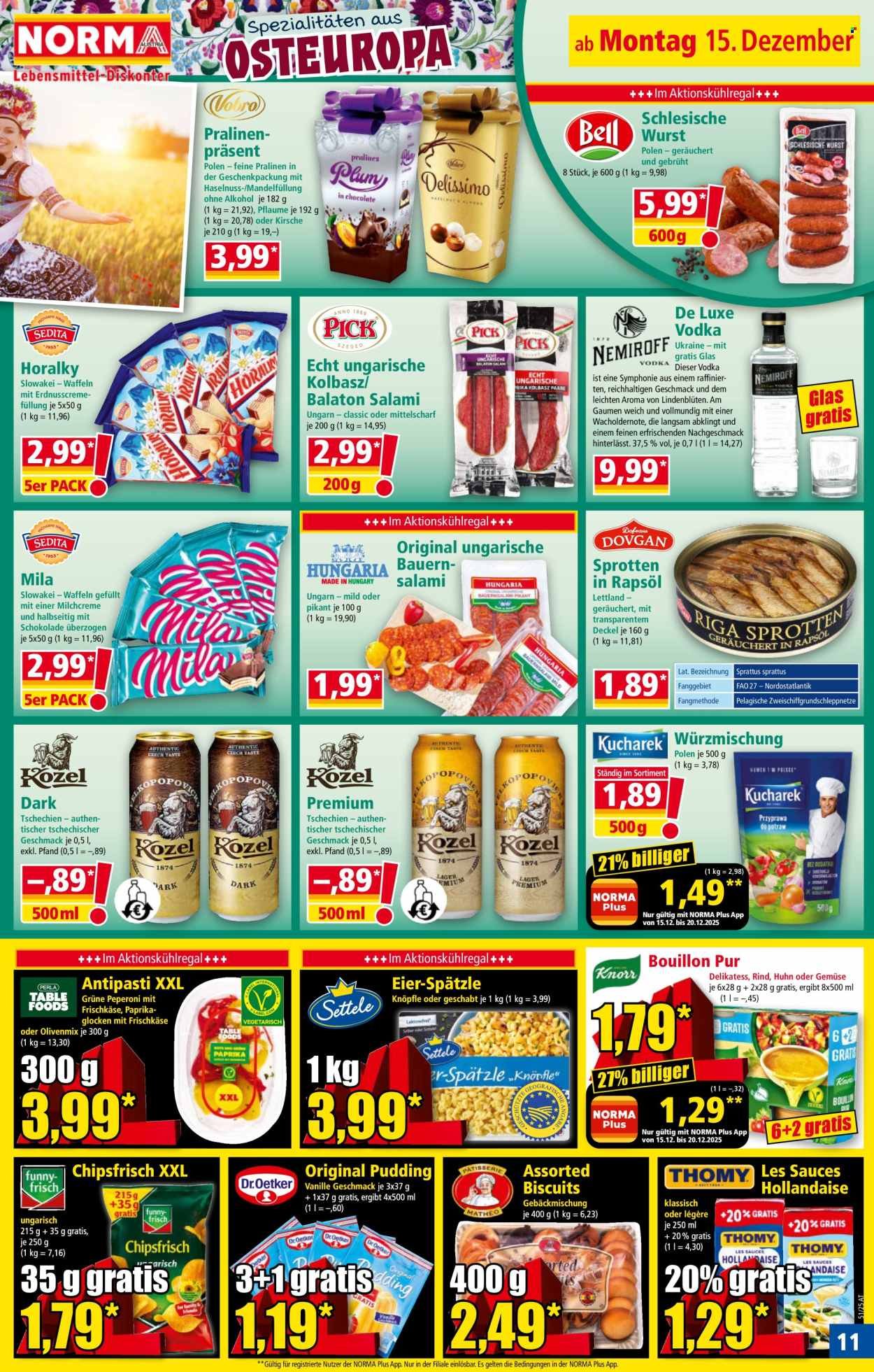 NORMA Flugblatt - Ab Montag, 15.12.2025