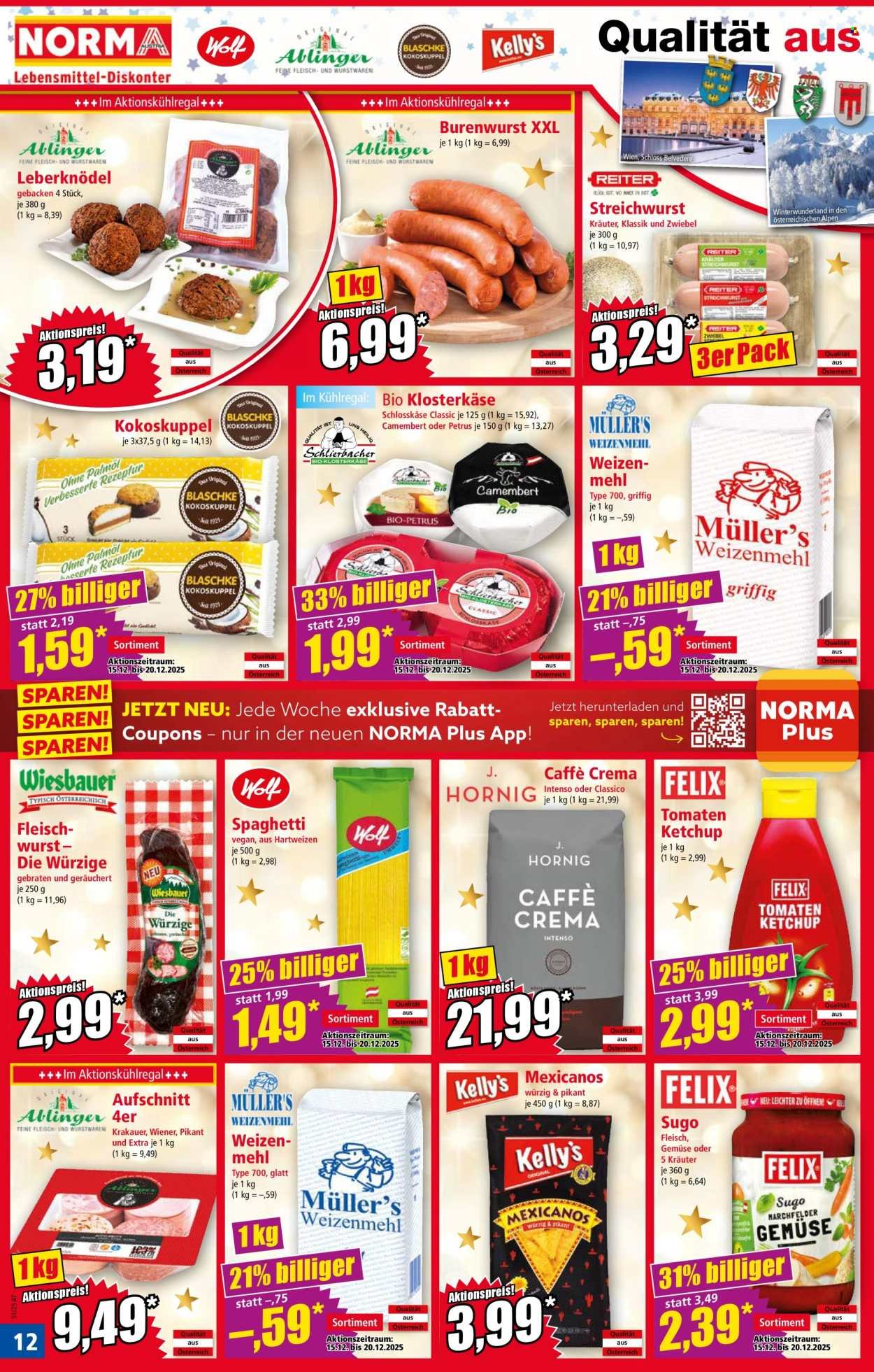 NORMA Flugblatt - Ab Montag, 15.12.2025