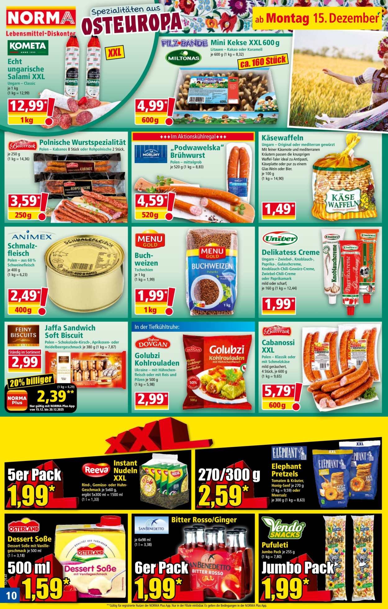 NORMA Flugblatt - Ab Montag, 15.12.2025
