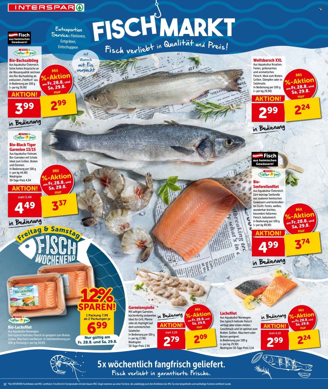 INTERSPAR Flugblatt - Ab Donnerstag, 27.8.2026