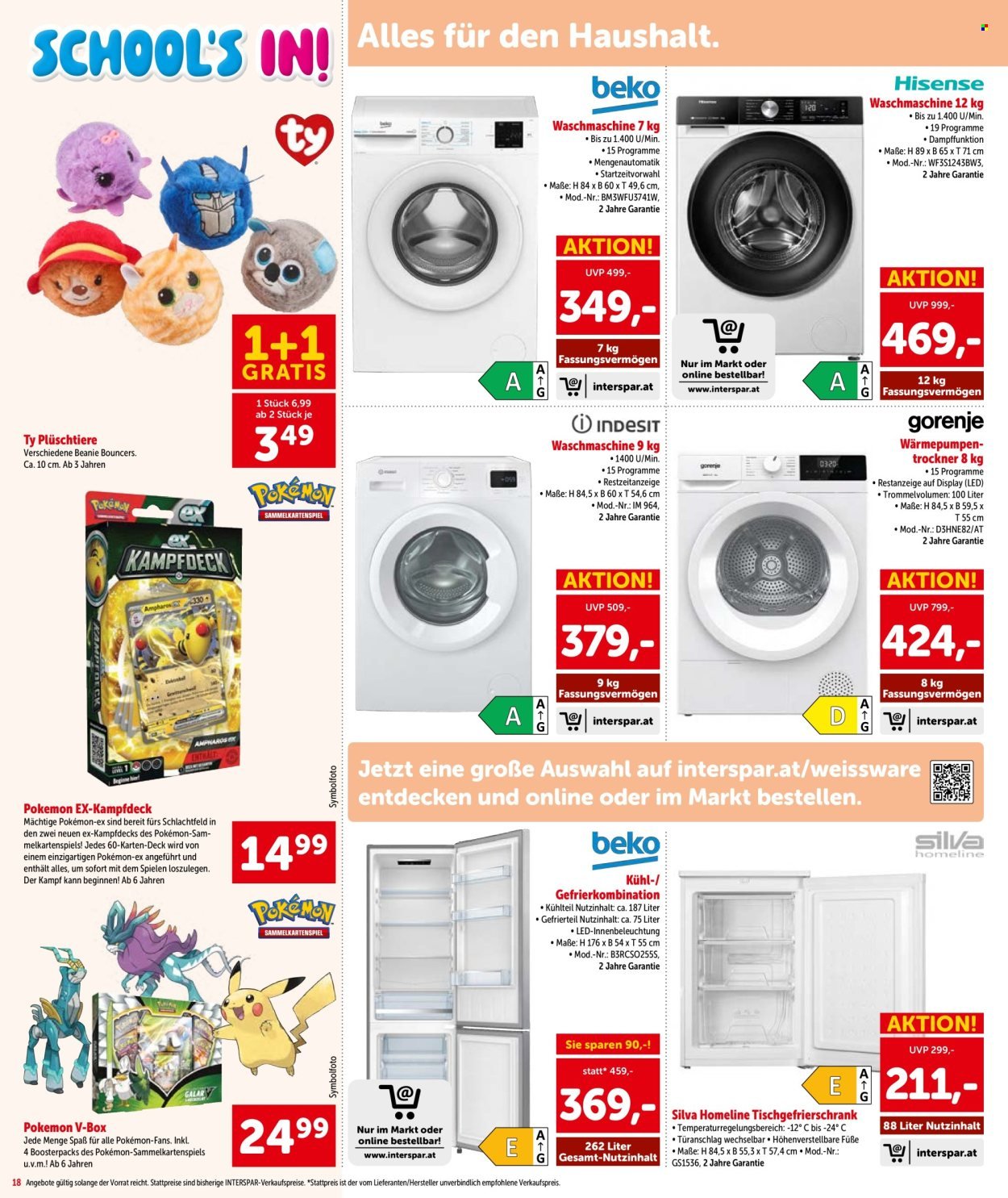 INTERSPAR Flugblatt - Ab Donnerstag, 27.8.2026